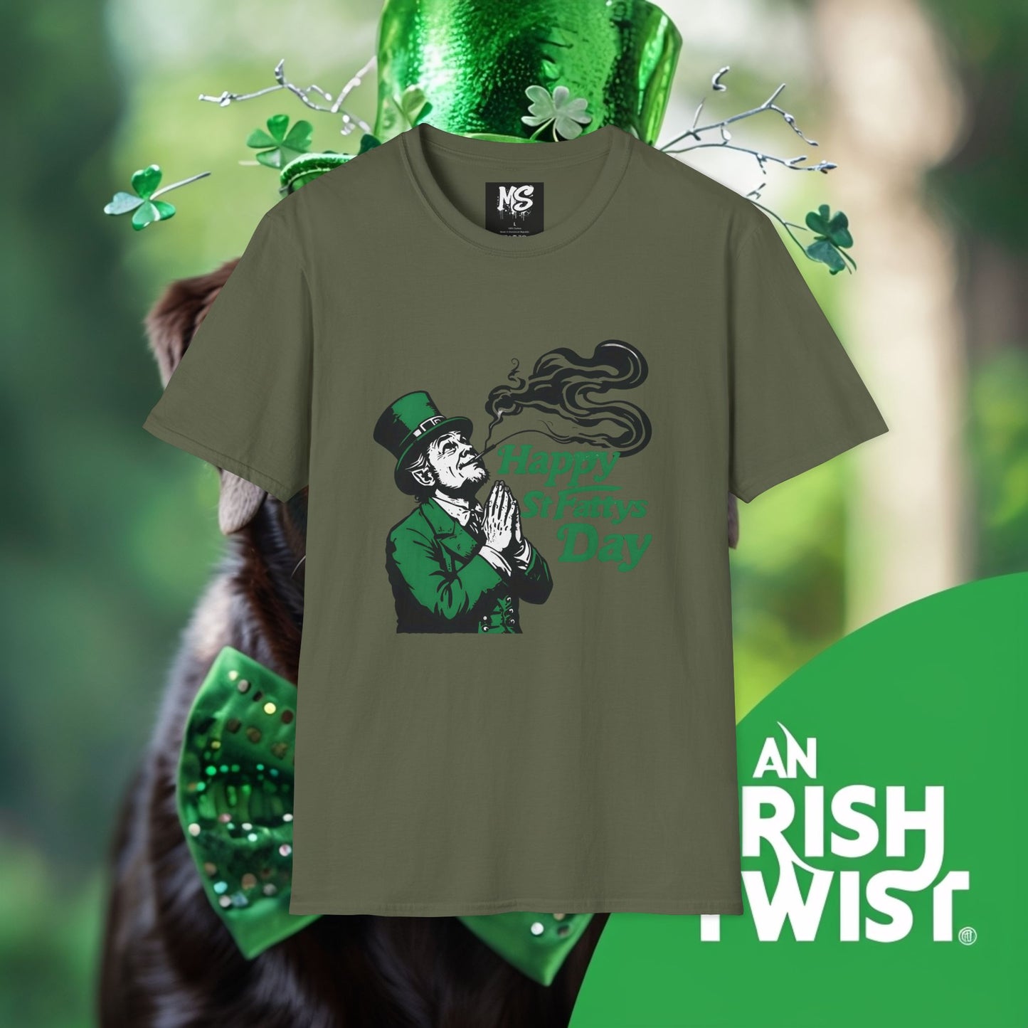 "St. Fatty" Unisex Softstyle T-Shirt