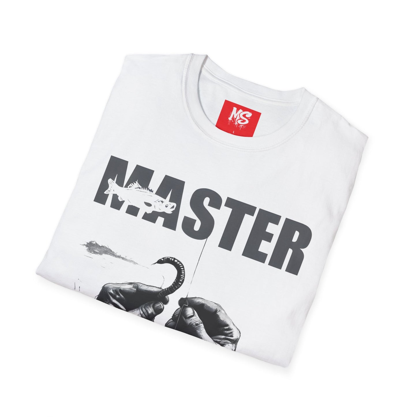 Master Fishing "Master Baiter" Unisex Softstyle T-Shirt - Perfect for Anglers