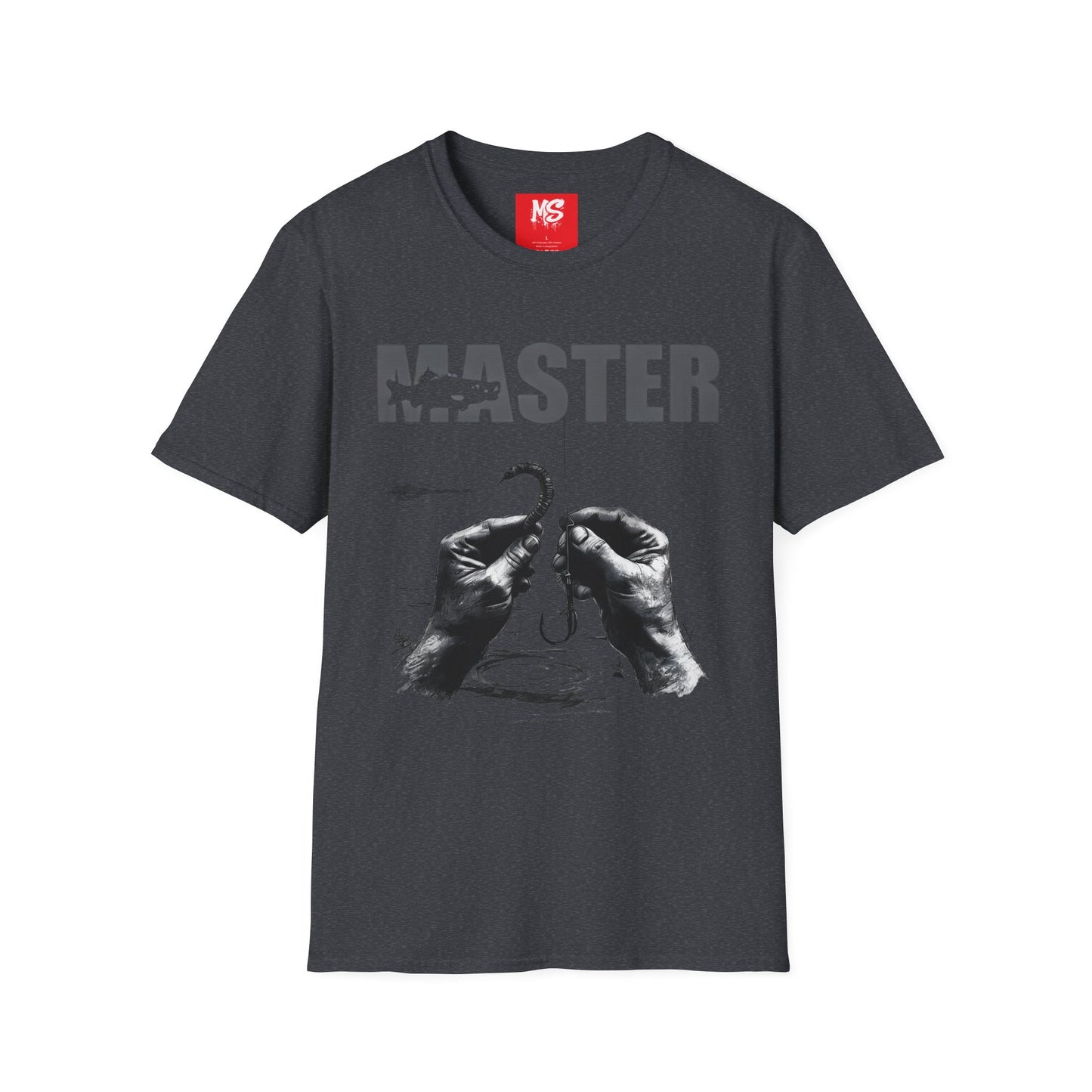 Master Fishing "Master Baiter" Unisex Softstyle T-Shirt - Perfect for Anglers