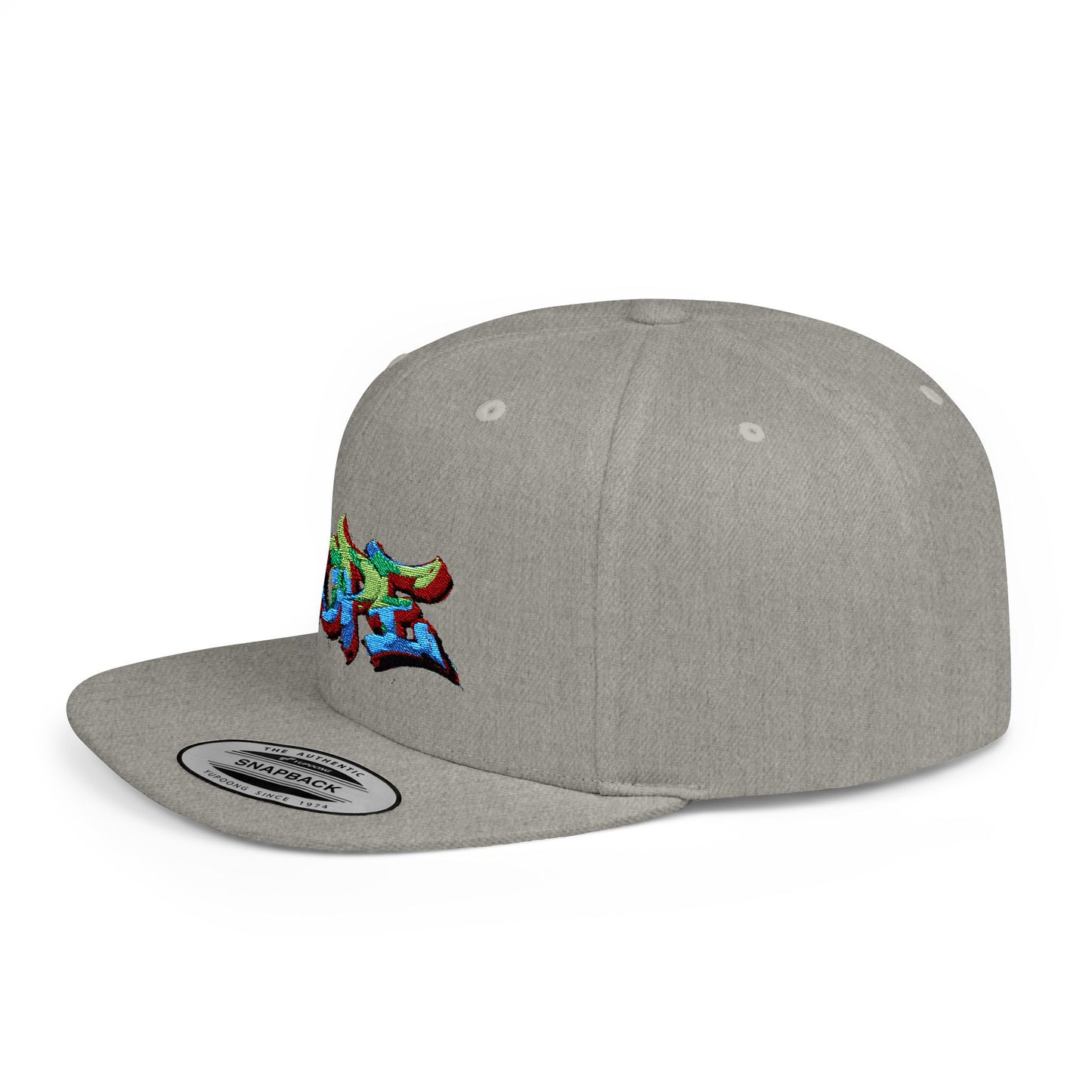DOPE Graffiti Flat Bill Snapback Cap for Urban Style