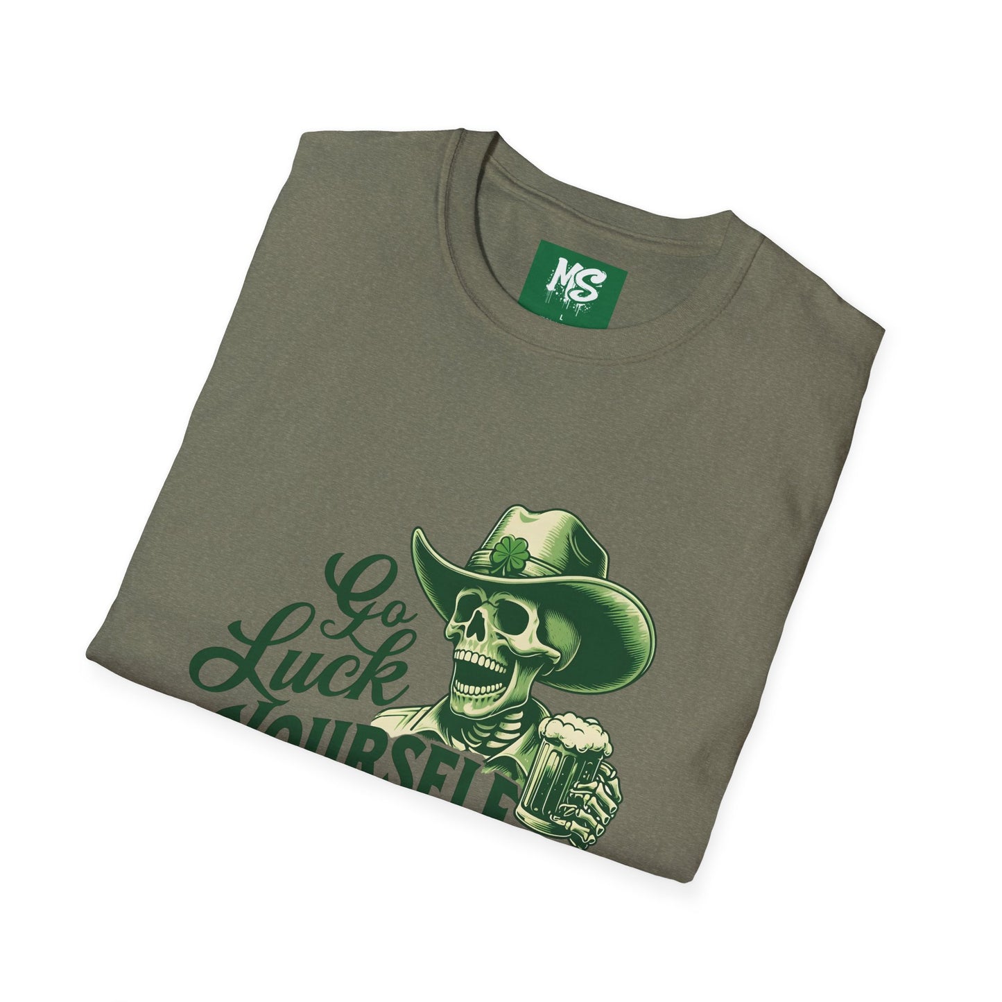 " Go Luck Yourself" Unisex Softstyle T-Shirt
