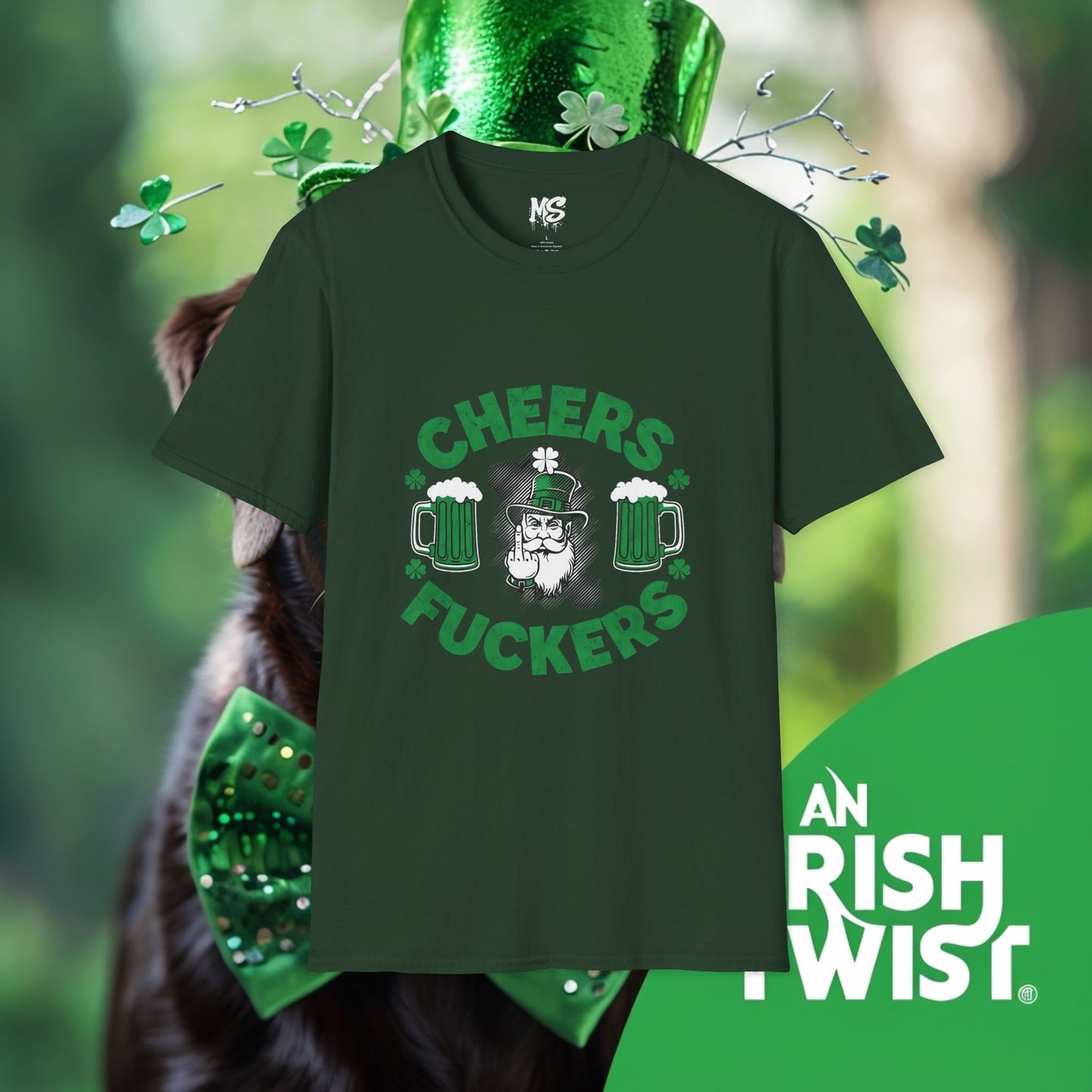 "Cheers" Unisex Softstyle T-Shirt