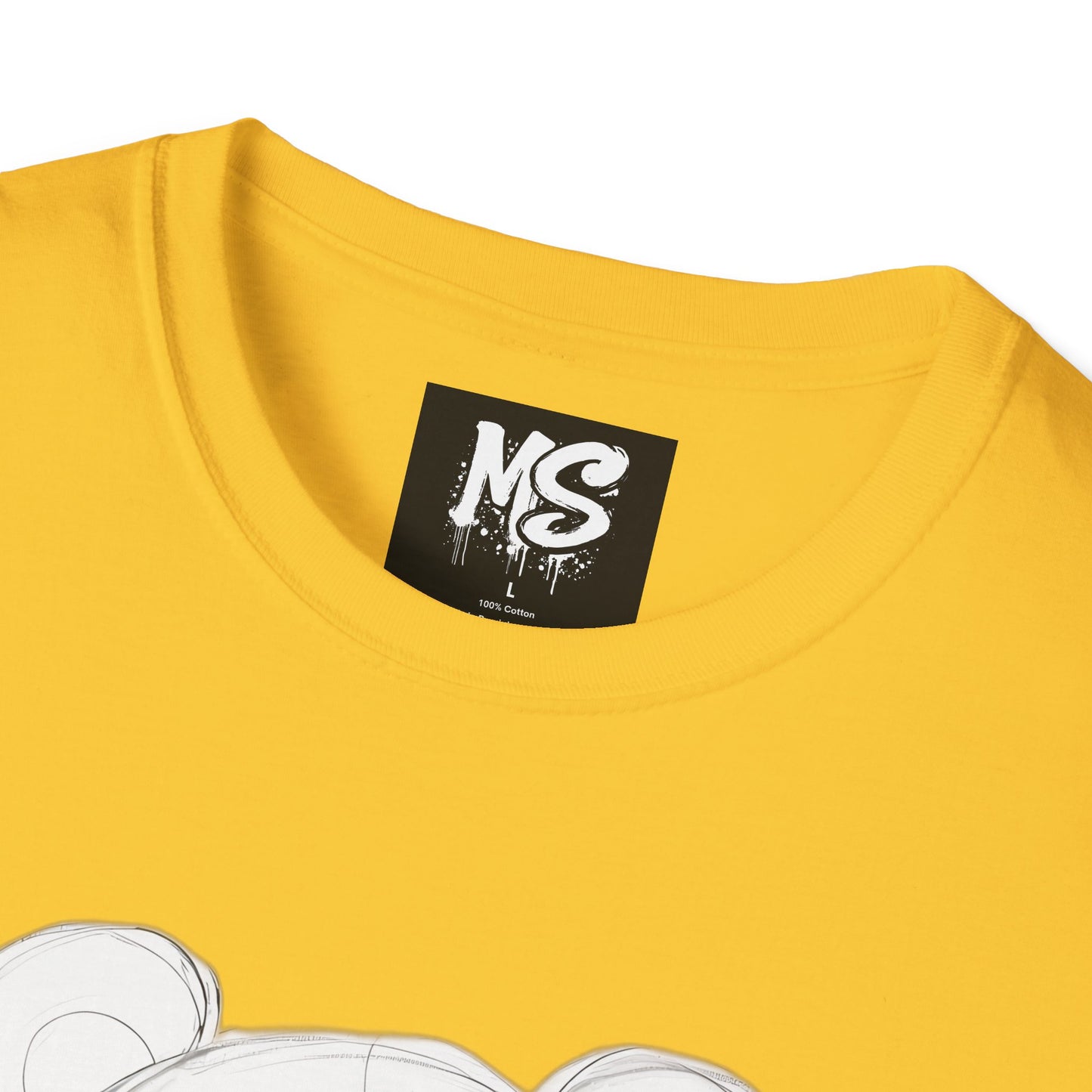" Teddy Daisy" Unisex Softstyle T-Shirt
