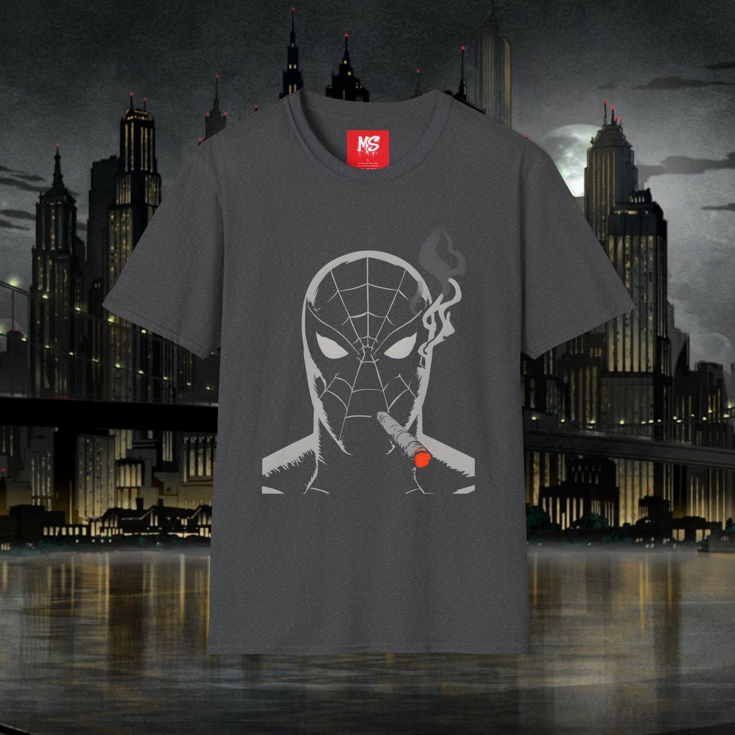 Cool Urban Graphic T-Shirt for Streetwear Lovers - Spiderman Design