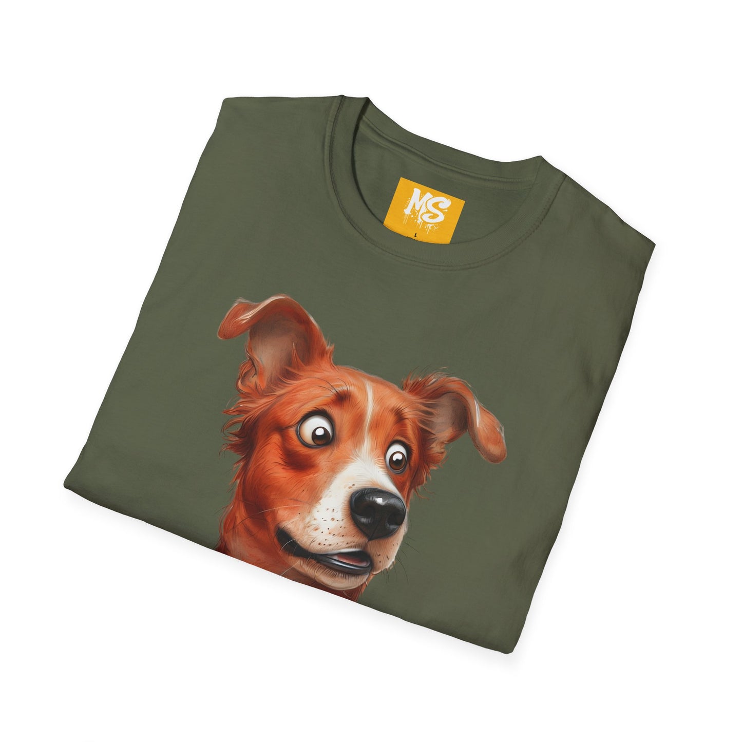 Funny Dog Graphic T-Shirt - 'UMM...' Design for Pet Lovers
