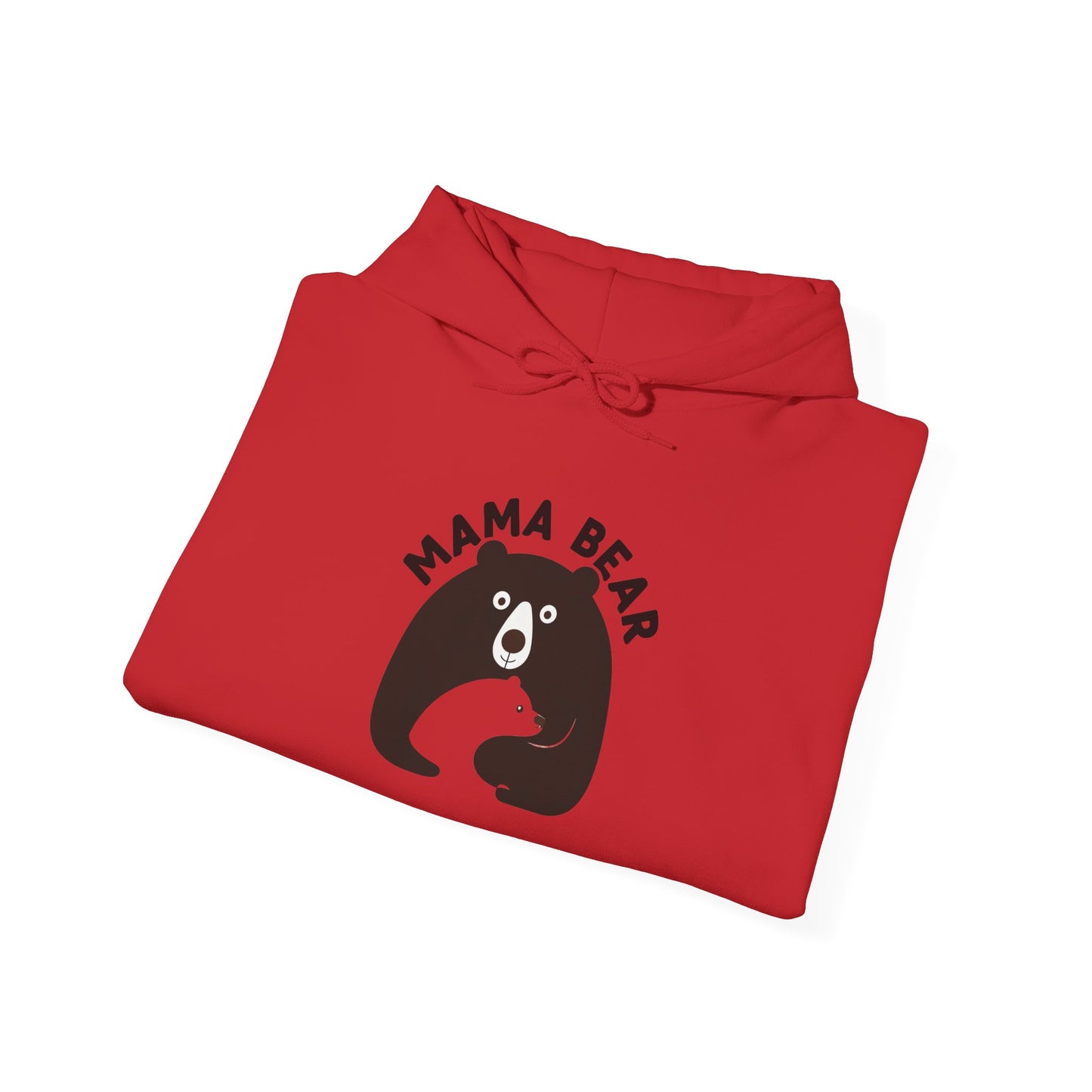 Mama Bear Unisex Heavy Blend Hooded Sweatshirt - Cozy Gift for Moms