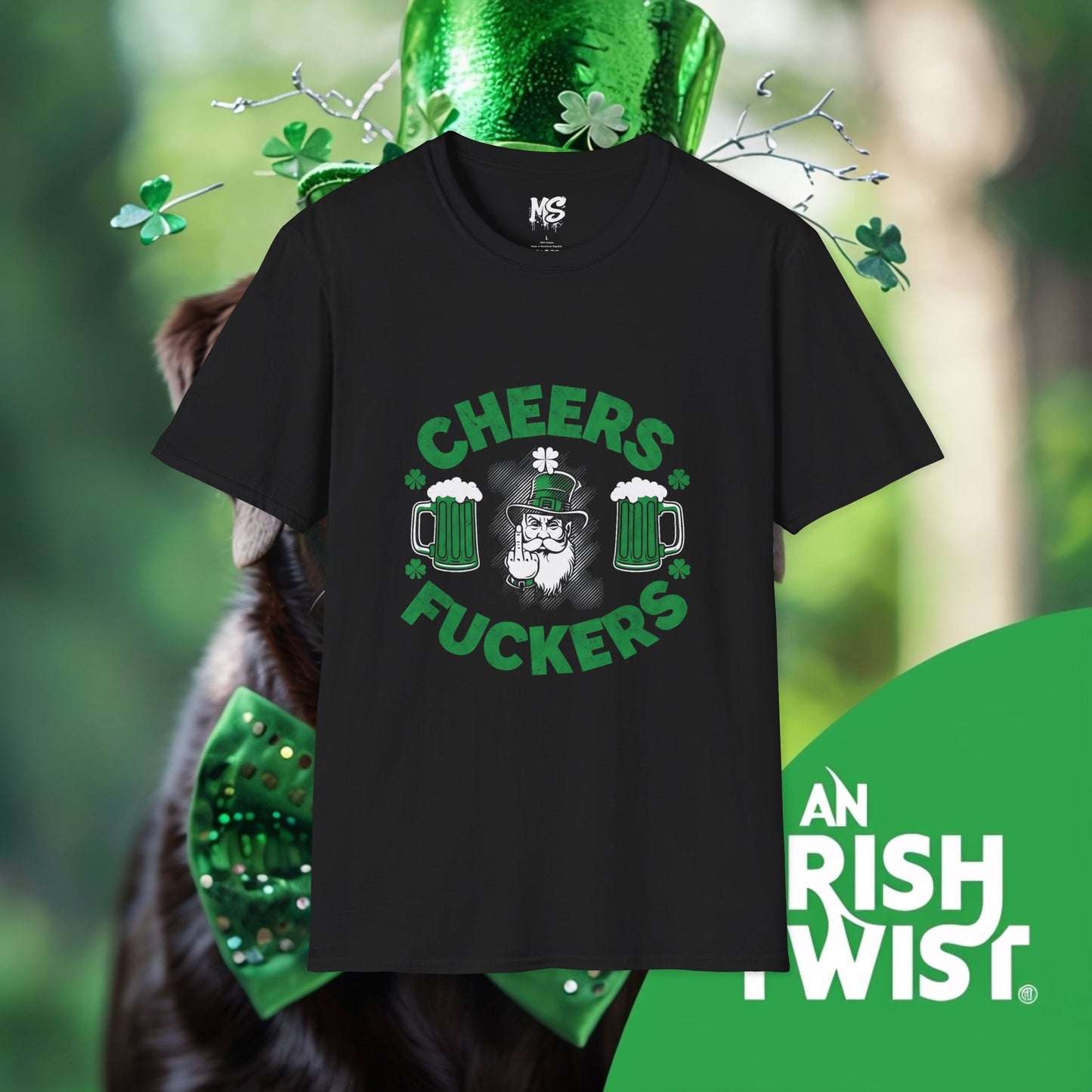 "Cheers" Unisex Softstyle T-Shirt