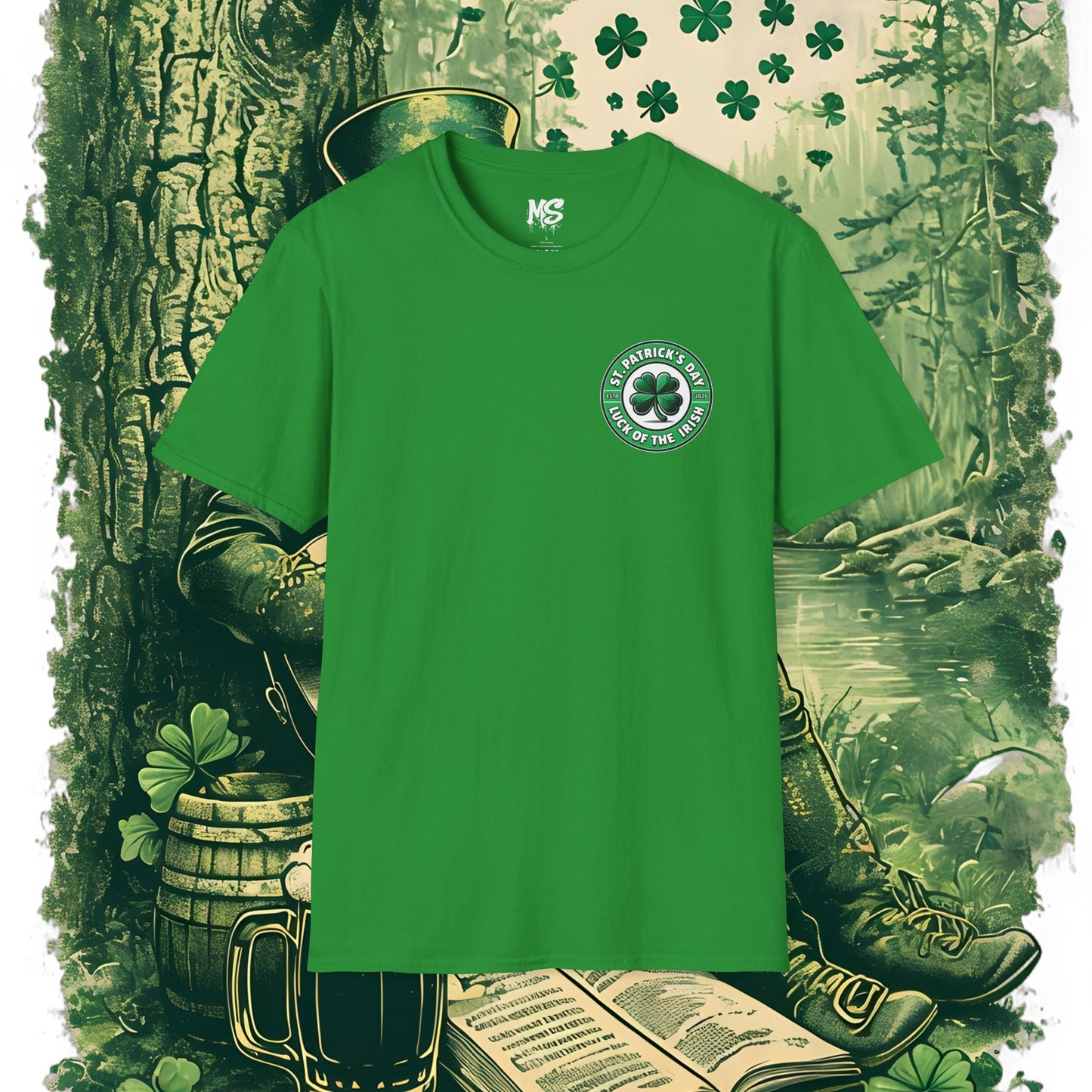 "St. Patrick 2025" Unisex Softstyle T-Shirt