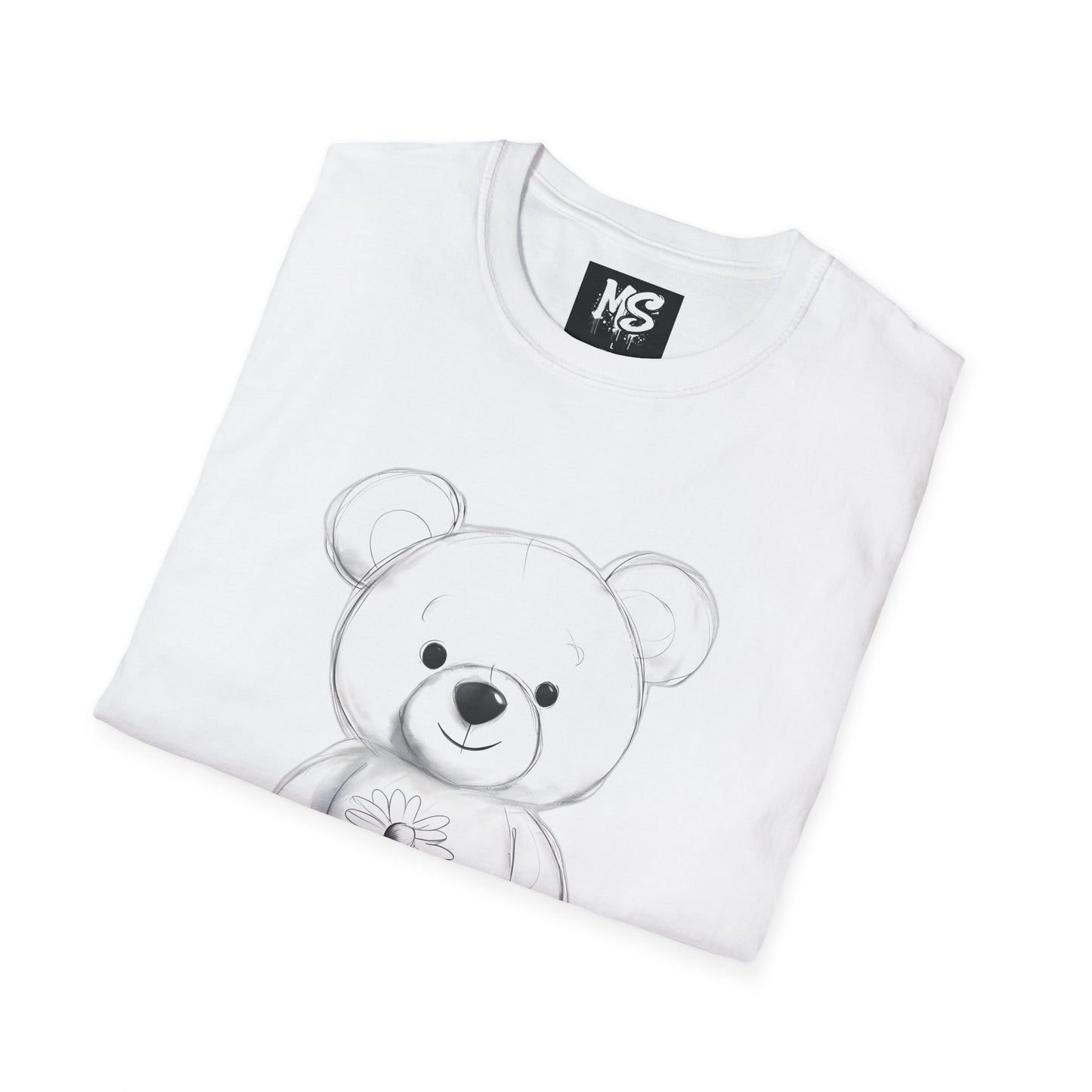 " Teddy Daisy" Unisex Softstyle T-Shirt