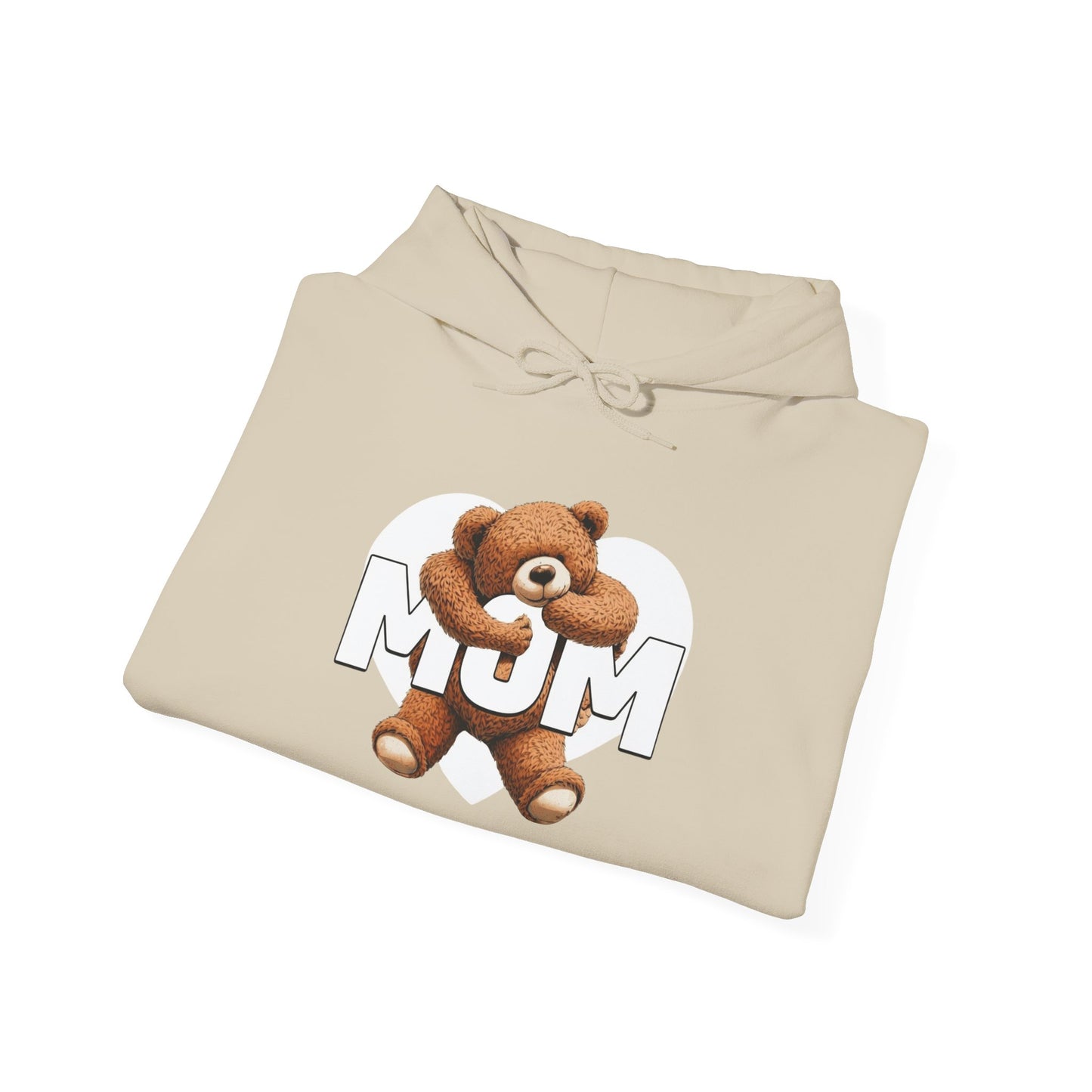 Cozy Mum Hoodie with Cute Bear Design