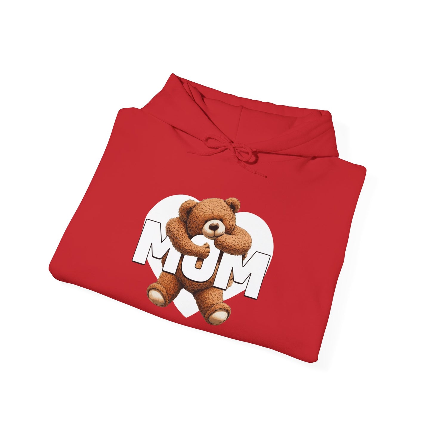 Cozy Mum Hoodie with Cute Bear Design