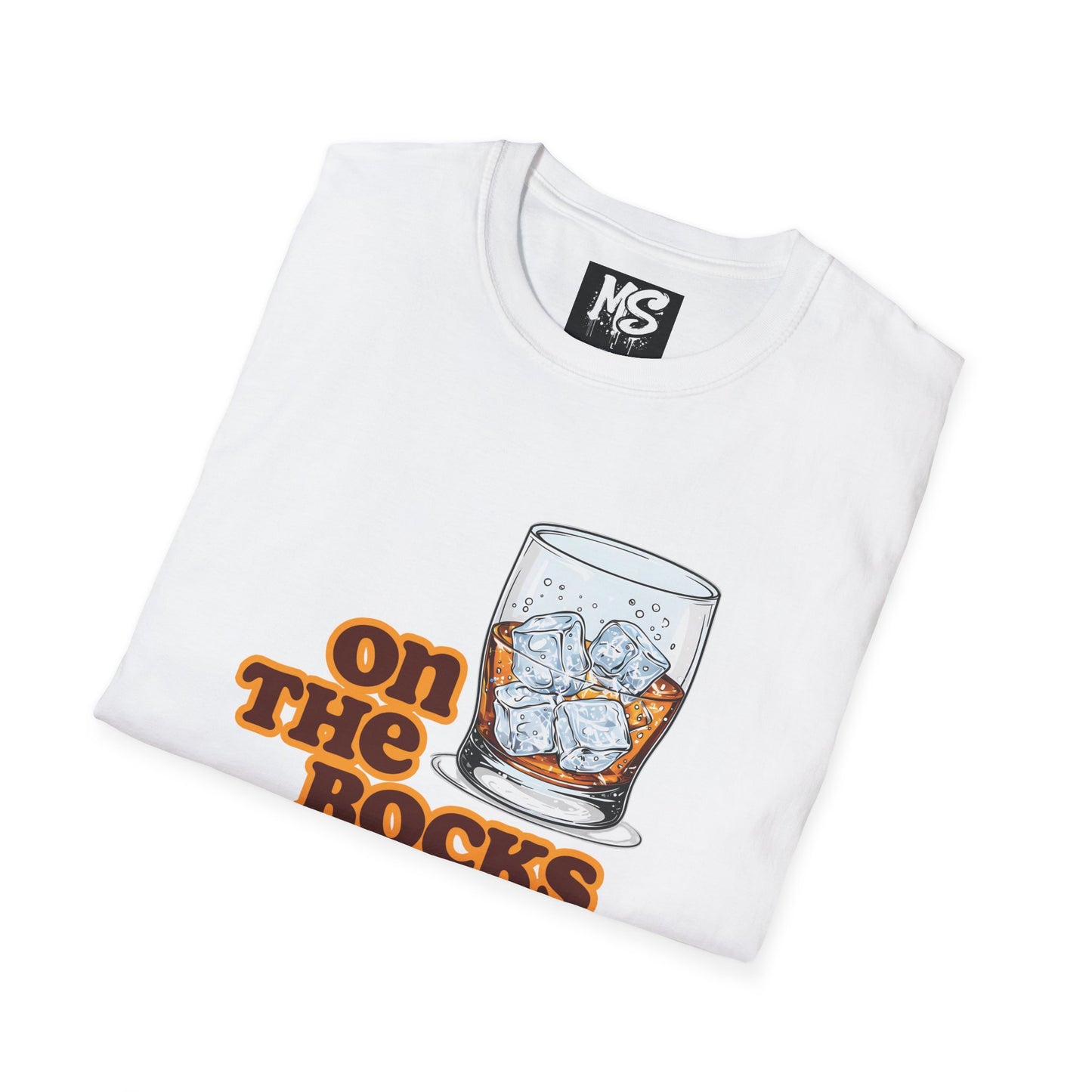 " On The Rocks" Unisex Softstyle T-Shirt