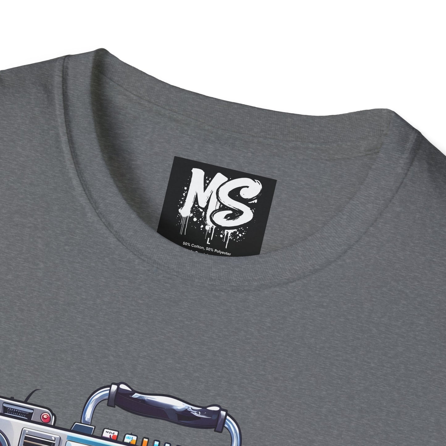 Boombox Blast Unisex Softstyle T-Shirt
