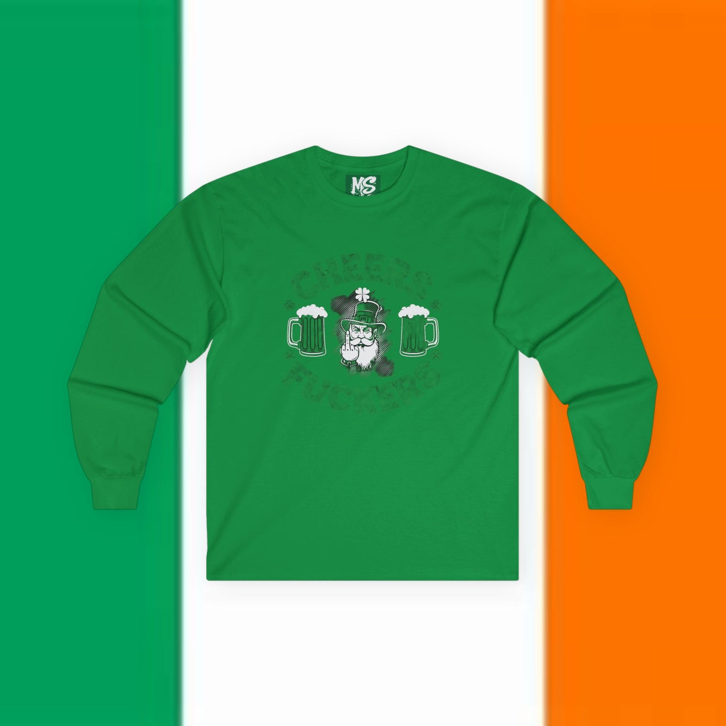 "Cheers Fuckers" Unisex Ultra Cotton Long Sleeve Tee