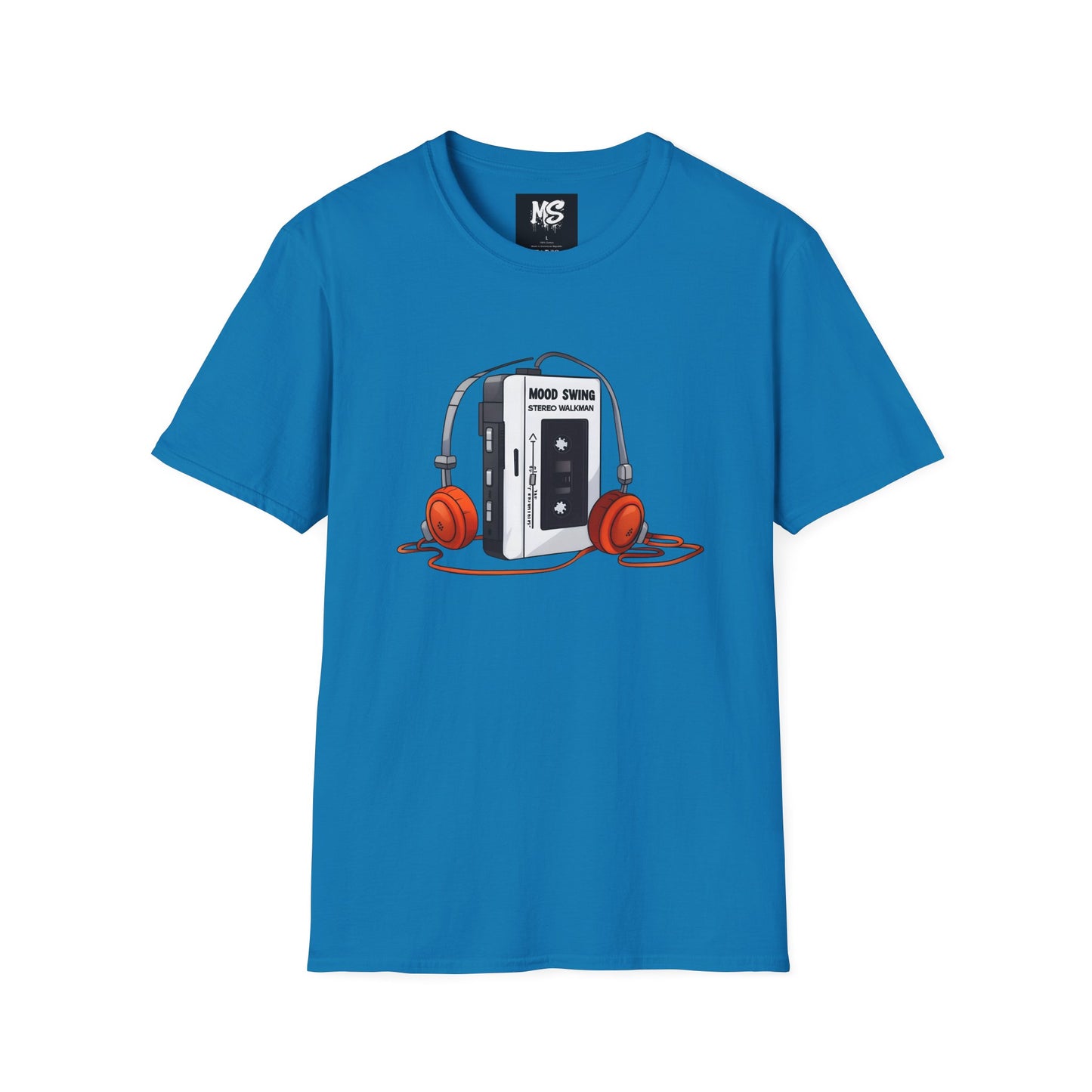"Walkman Waves" Unisex Softstyle T-Shirt