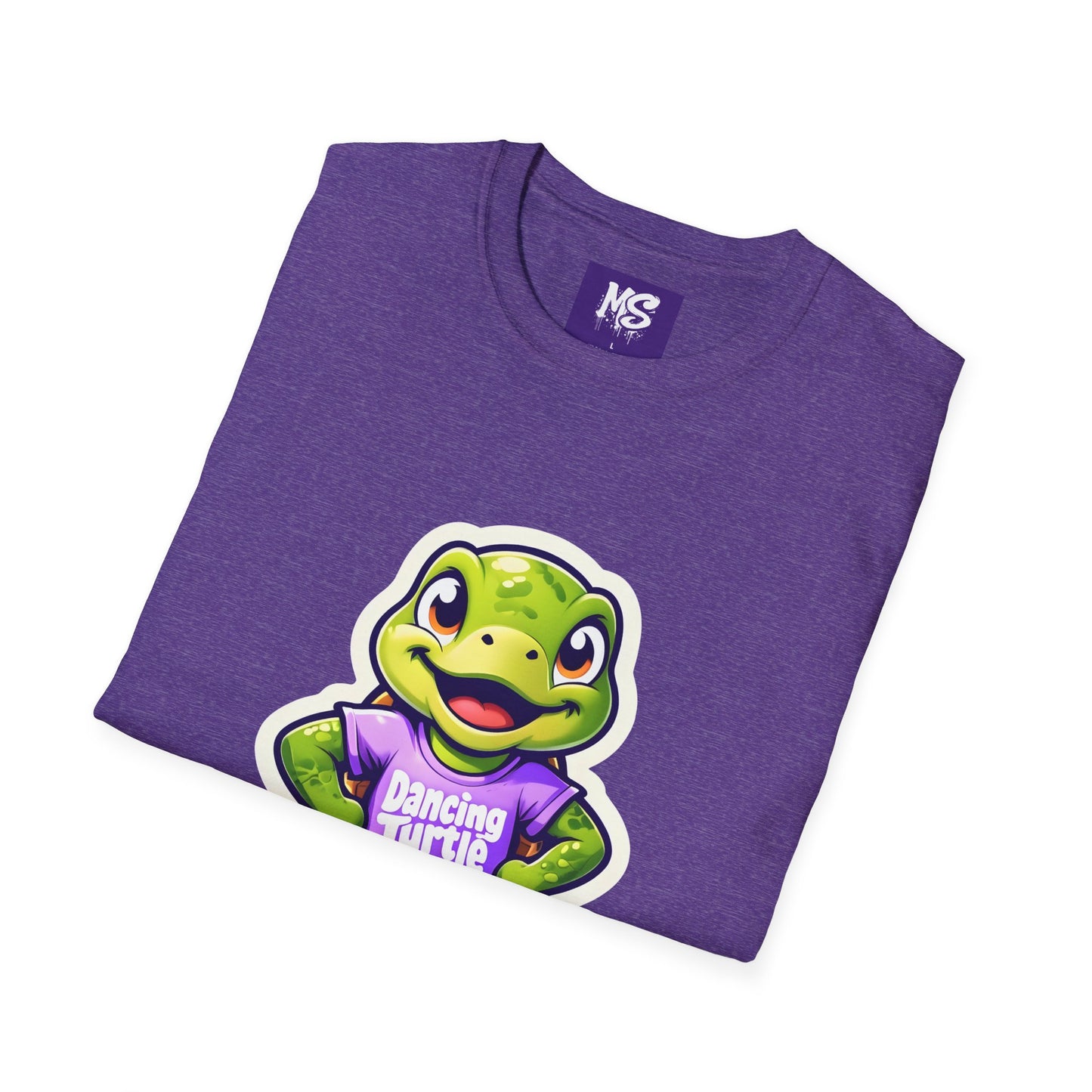 "Dancing Turtle" Unisex Softstyle T-Shirt