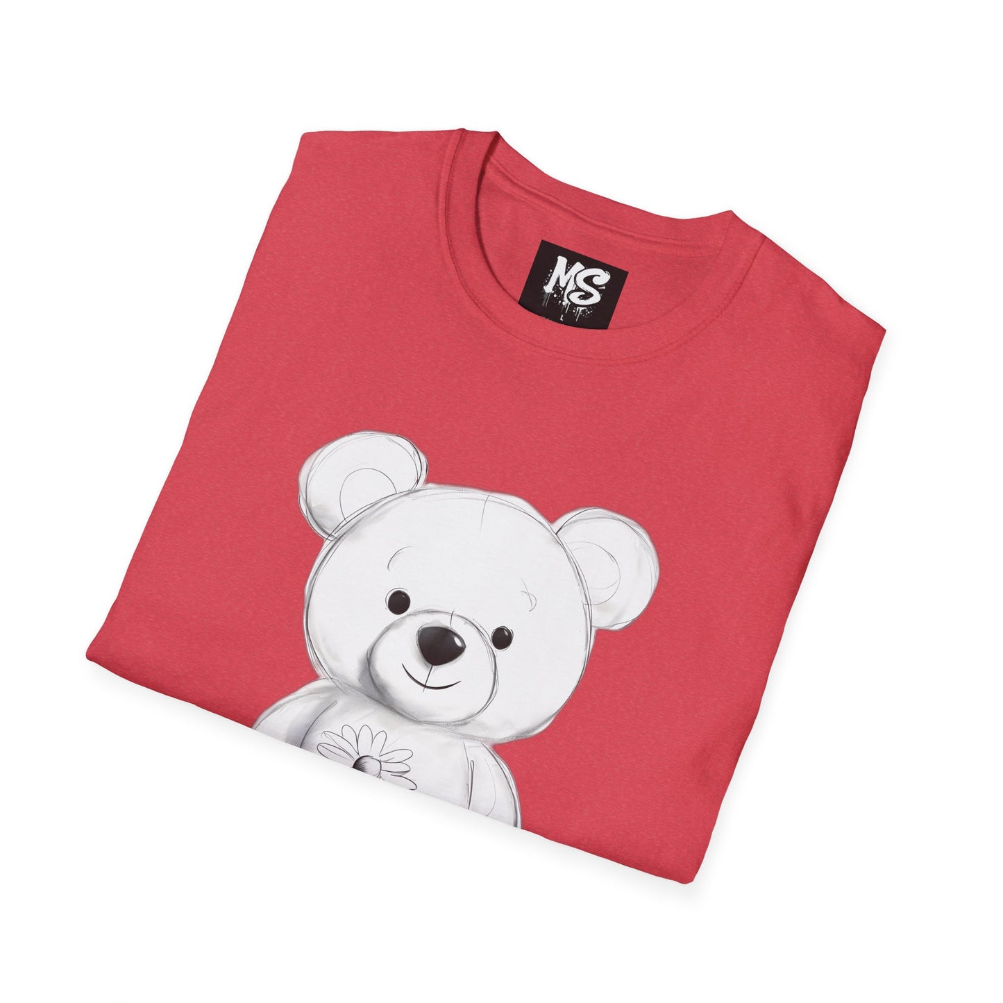 " Teddy Daisy" Unisex Softstyle T-Shirt