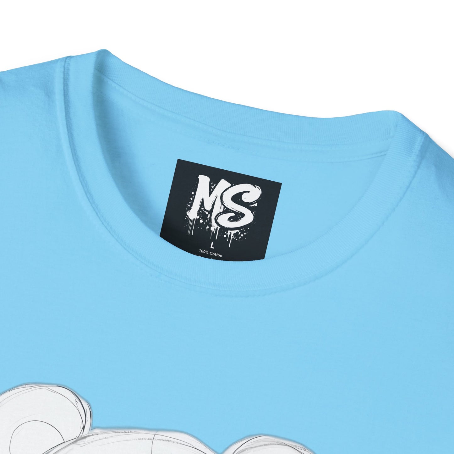 " Teddy Daisy" Unisex Softstyle T-Shirt