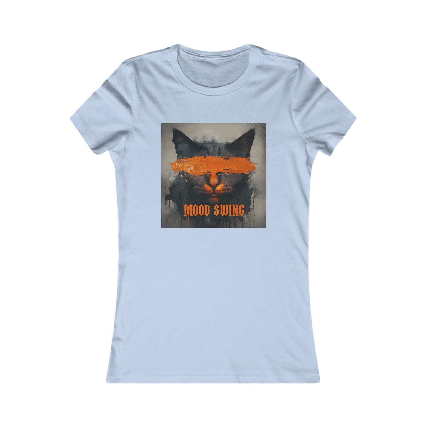 Mood Swing Cat Tee - Stylish Women's Favorite T-Shirt