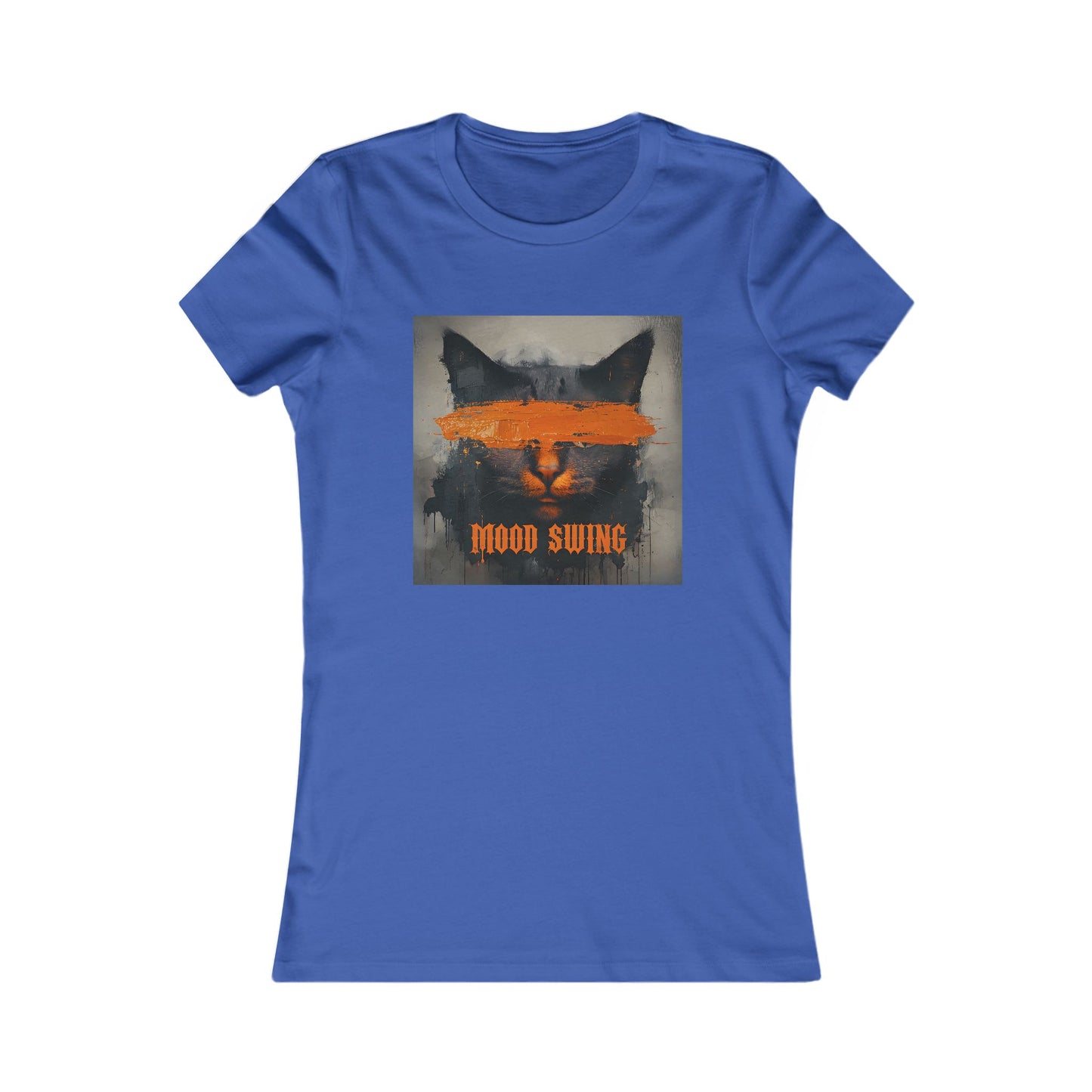 Mood Swing Cat Tee - Stylish Women's Favorite T-Shirt