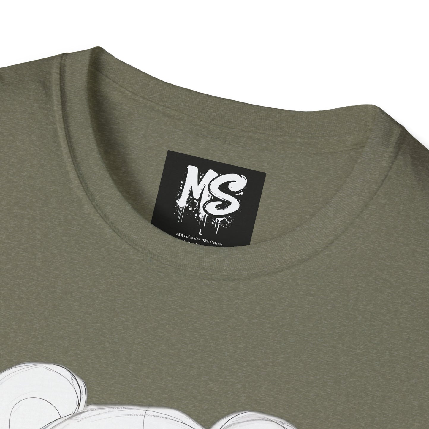" Teddy Daisy" Unisex Softstyle T-Shirt