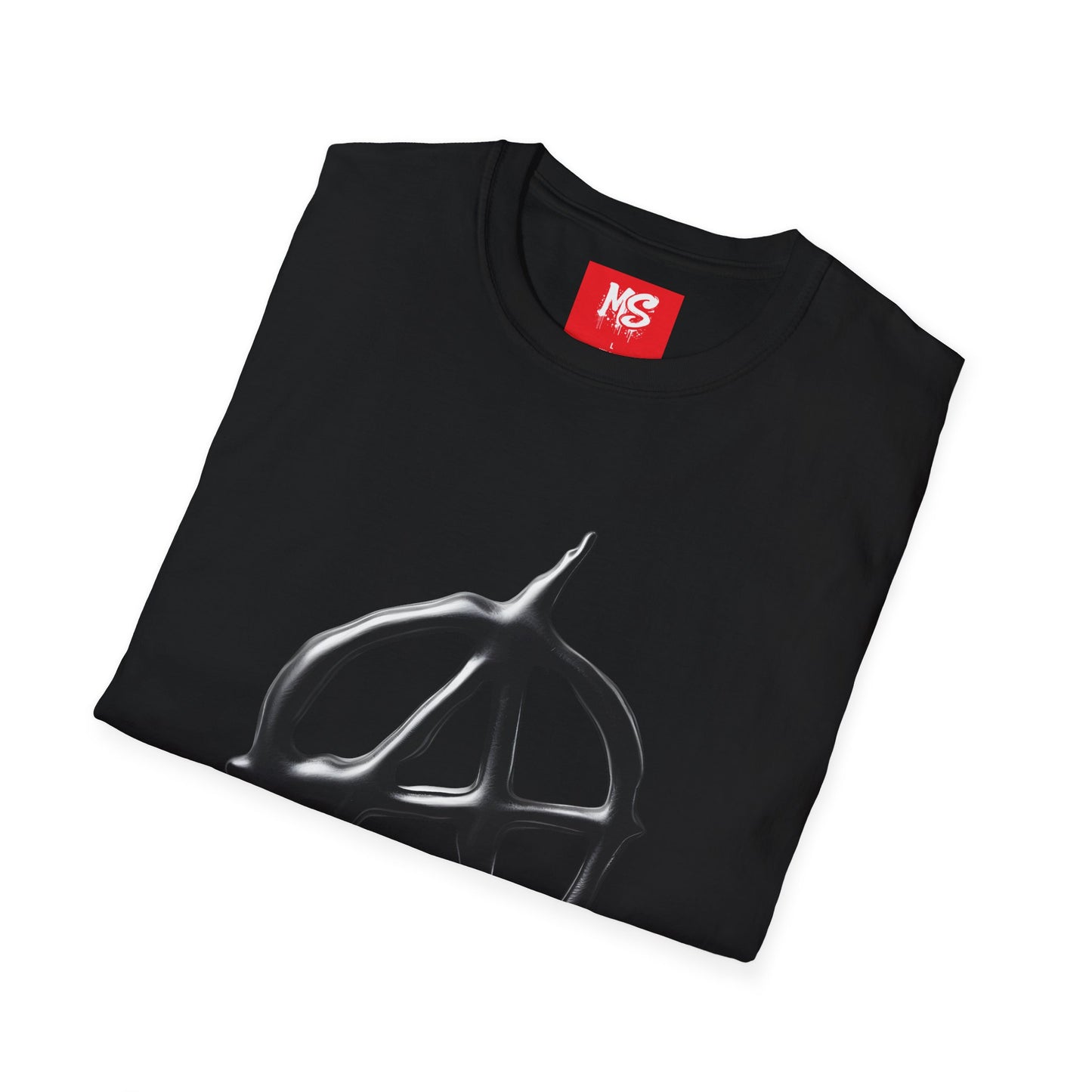 Unisex Softstyle Anarchy T-Shirt | Edgy Graphic Tee for Rebels & Free Spirits