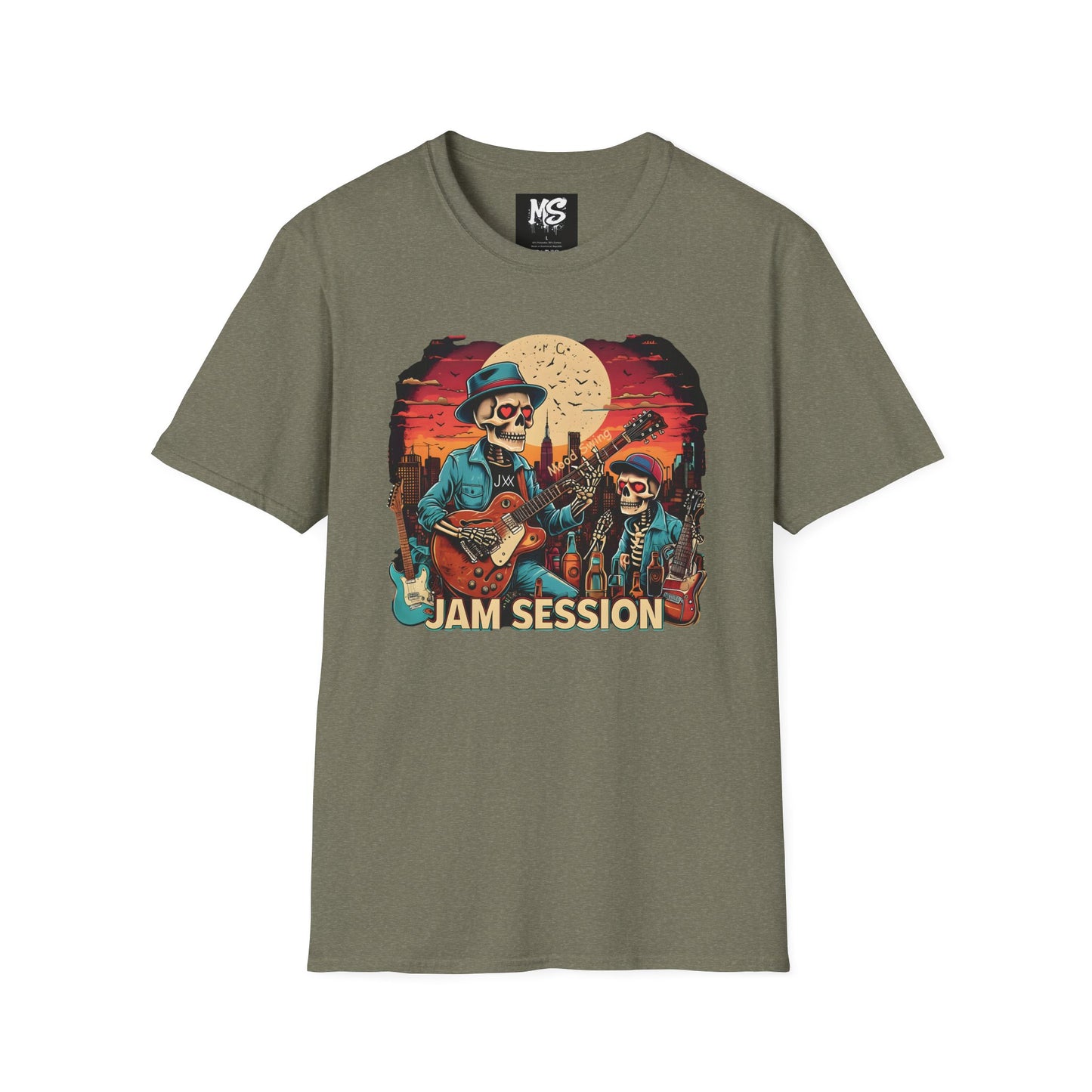 "Jam Session II" Unisex Softstyle T-Shirt