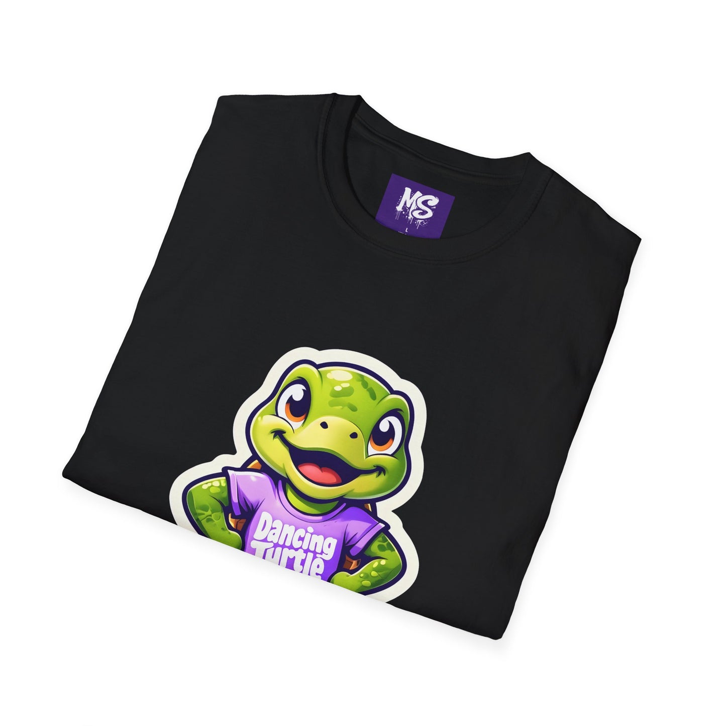 "Dancing Turtle" Unisex Softstyle T-Shirt