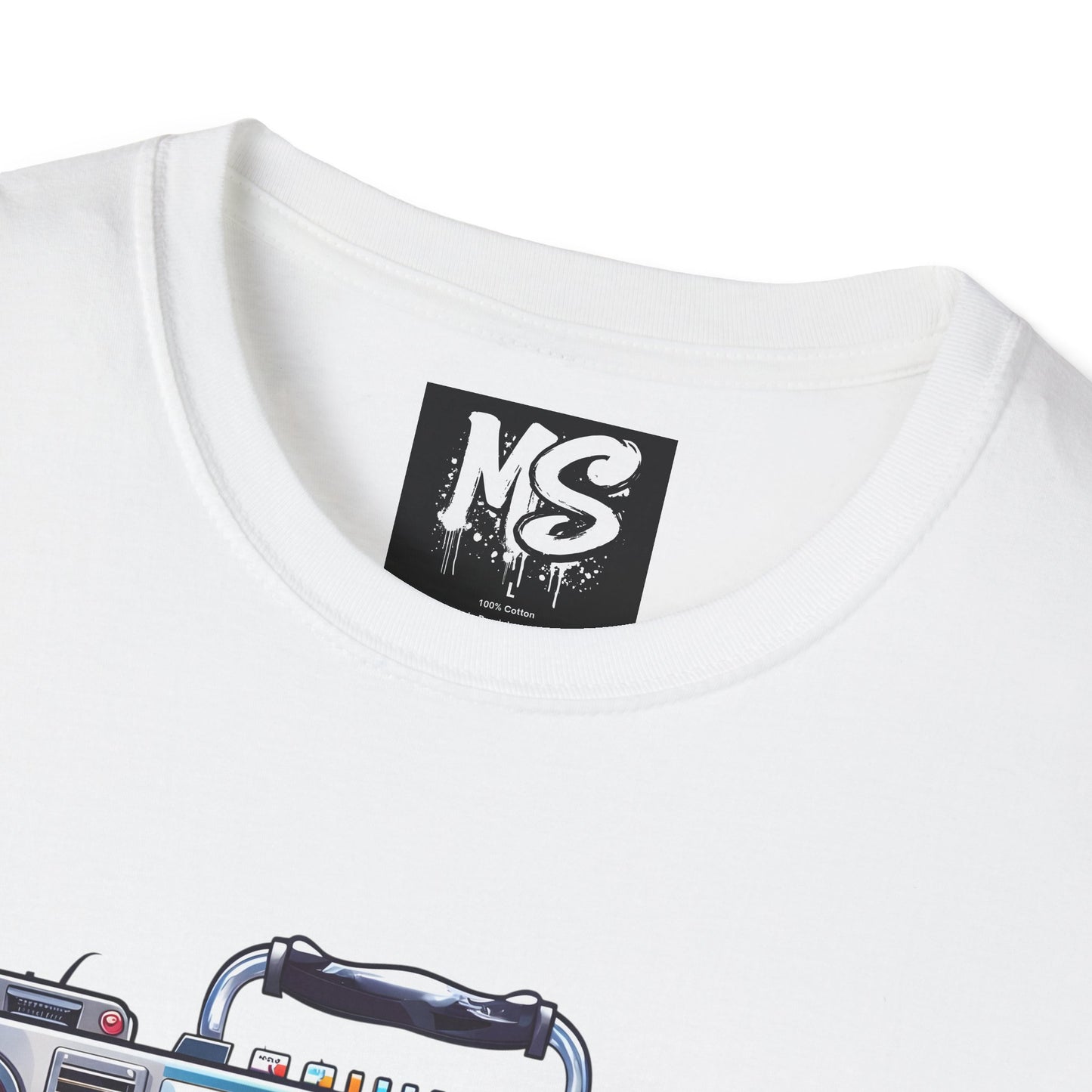Boombox Blast Unisex Softstyle T-Shirt