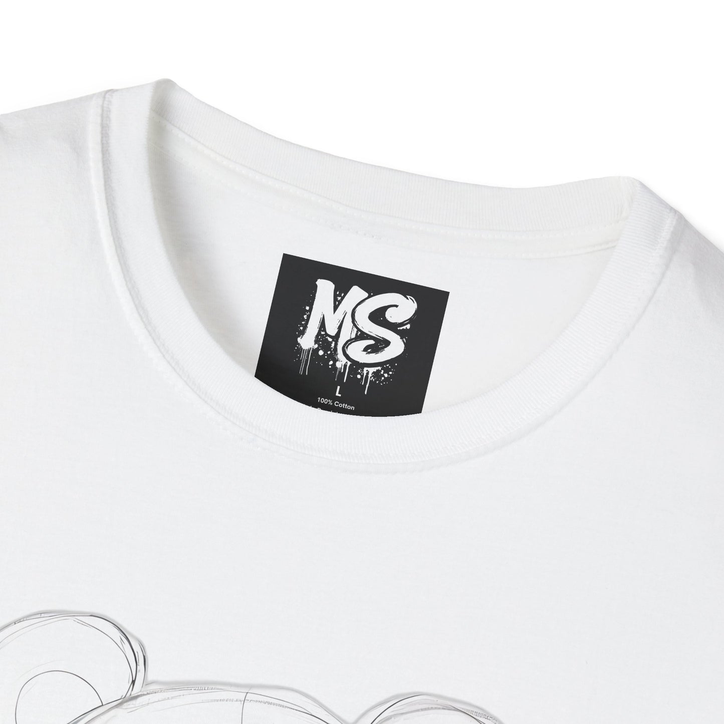 " Teddy Daisy" Unisex Softstyle T-Shirt