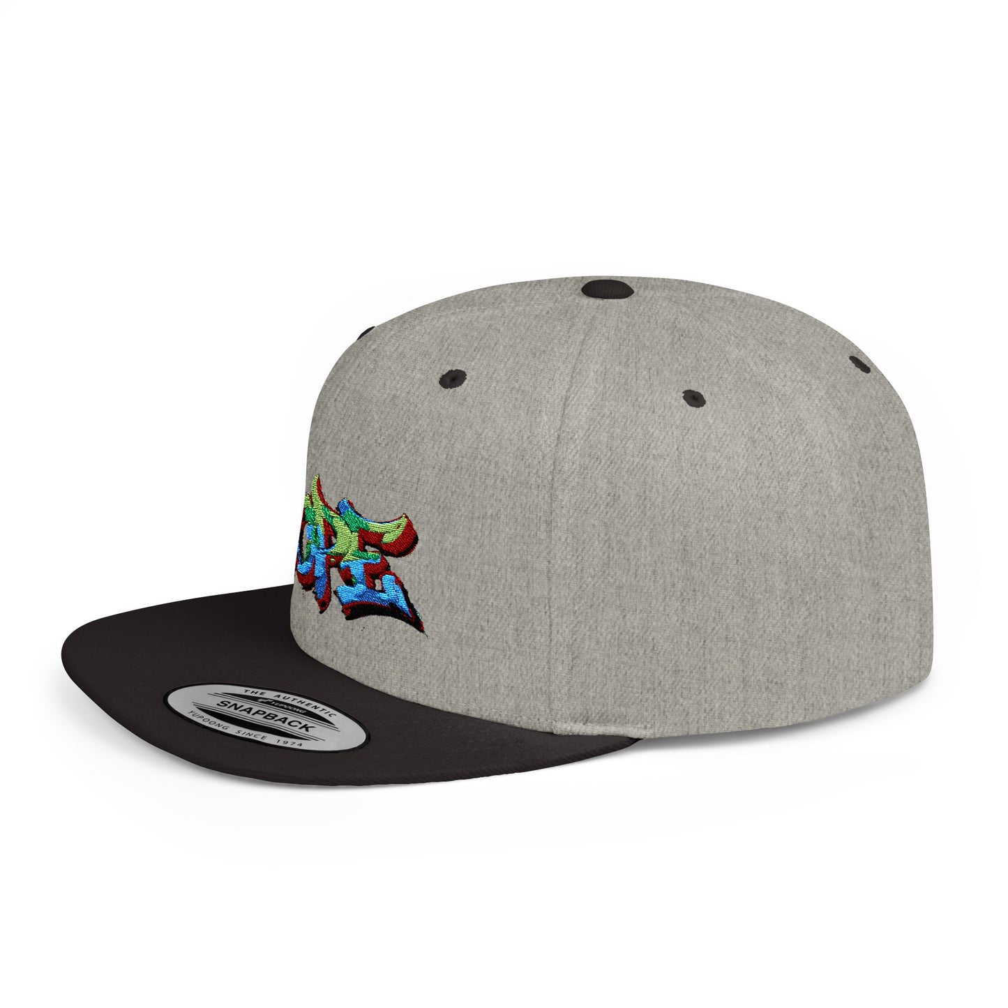 DOPE Graffiti Flat Bill Snapback Cap for Urban Style