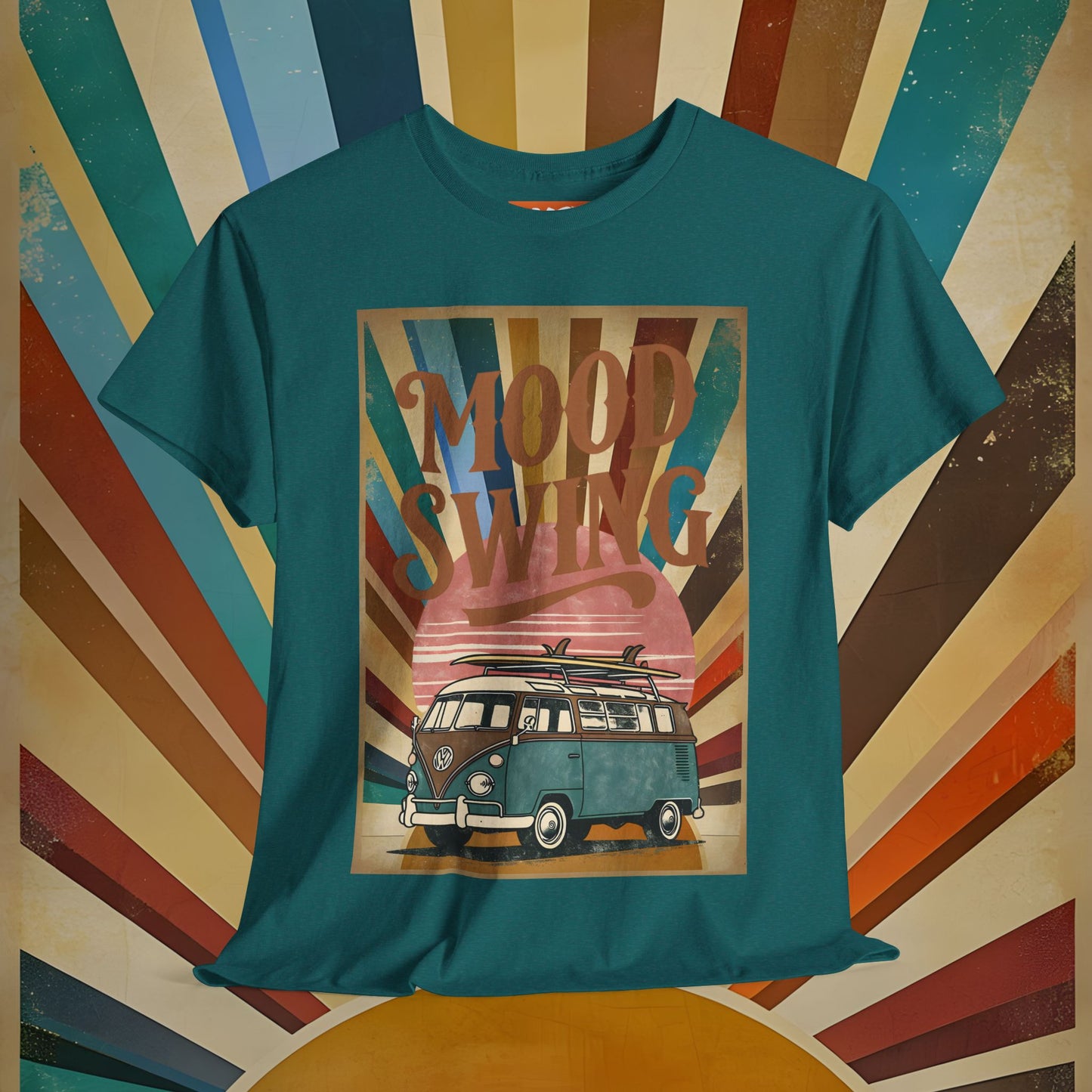 Fun Vintage Surf Vibe Top