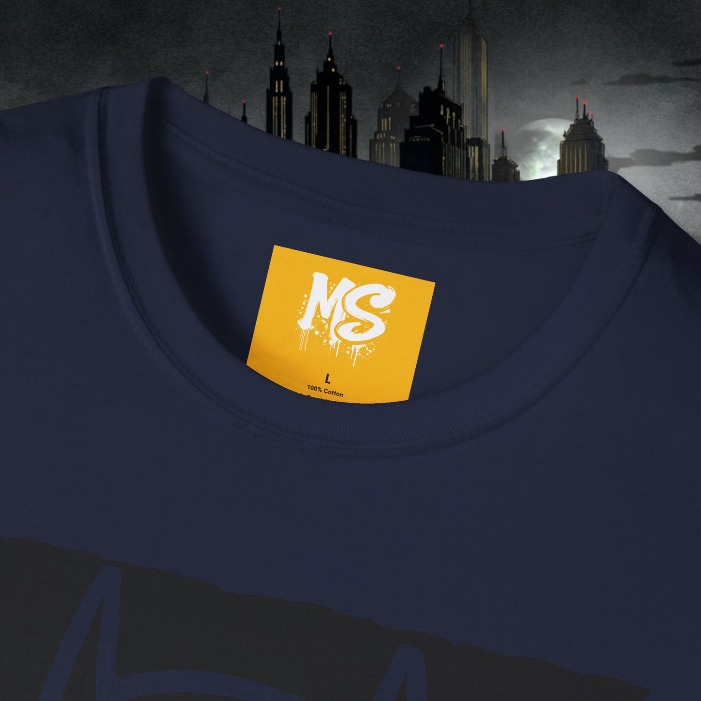 Cool Batman Graphic Unisex T-Shirt Smoking