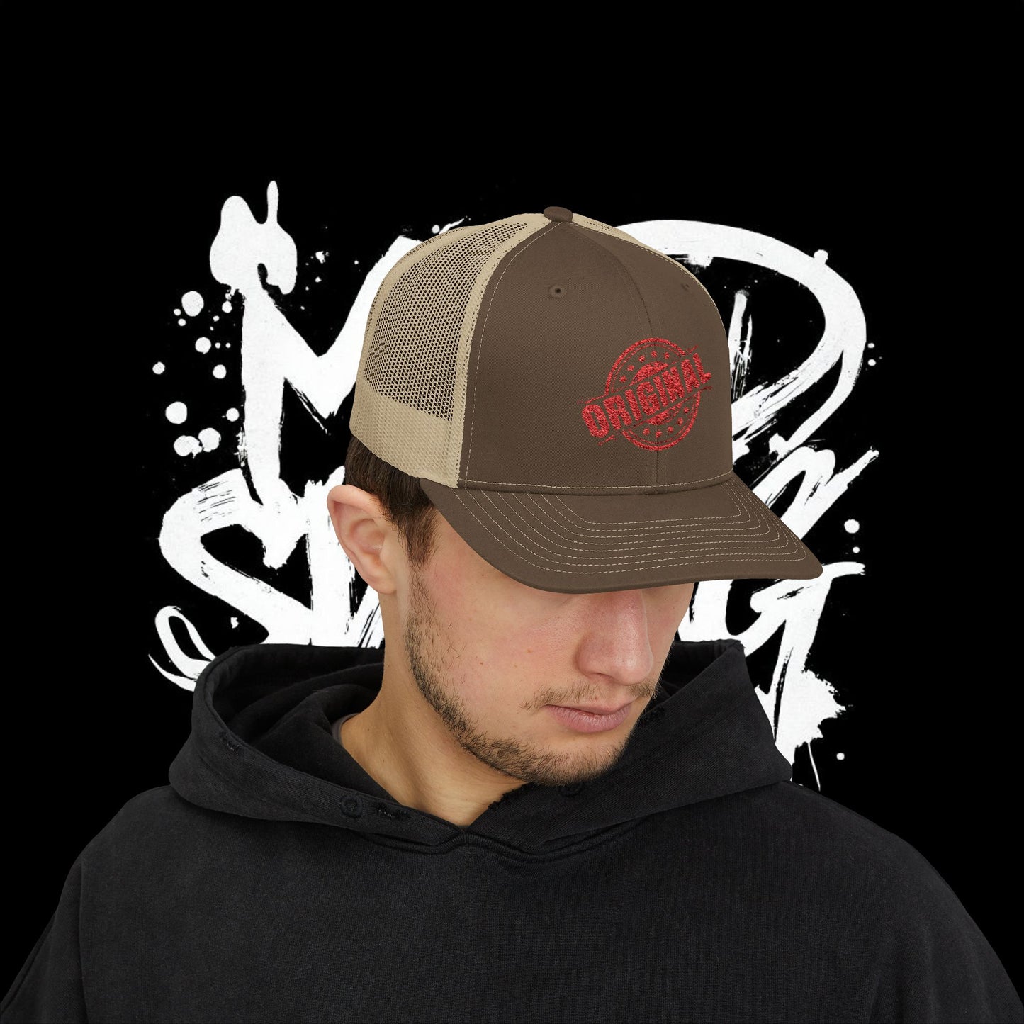 Original Snapback Trucker Cap - Stylish & Versatile Hat for Everyday Wear