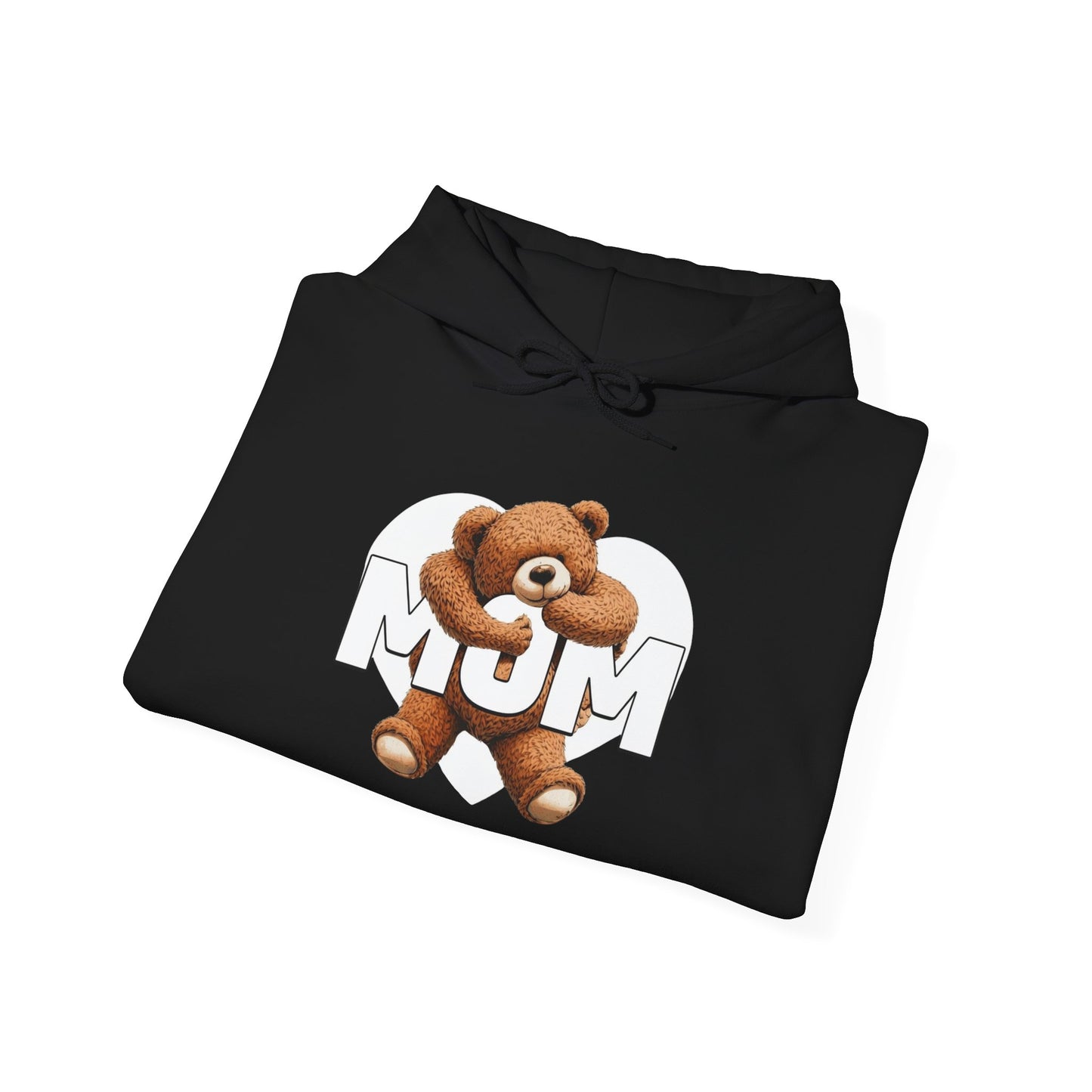 Cozy Mum Hoodie with Cute Bear Design