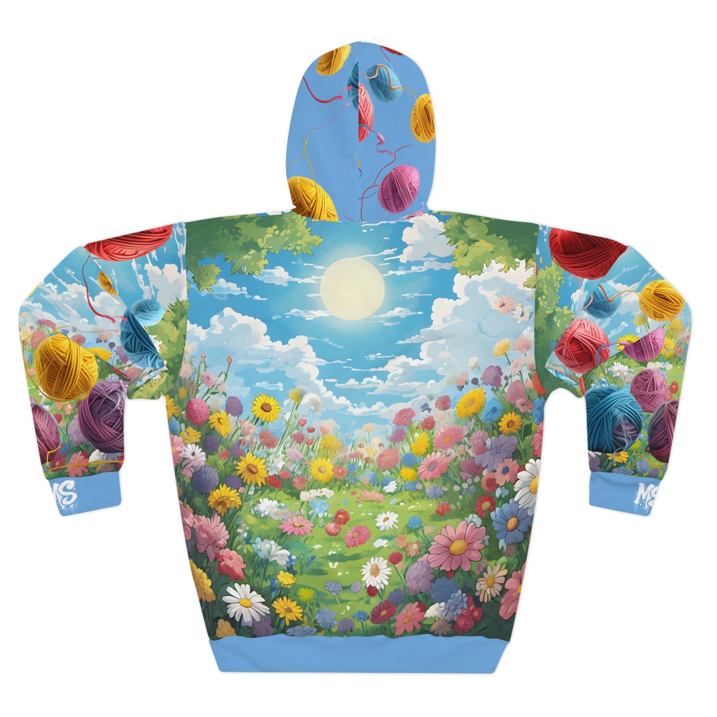 "Kitten Love" Unisex Pullover Hoodie (AOP)