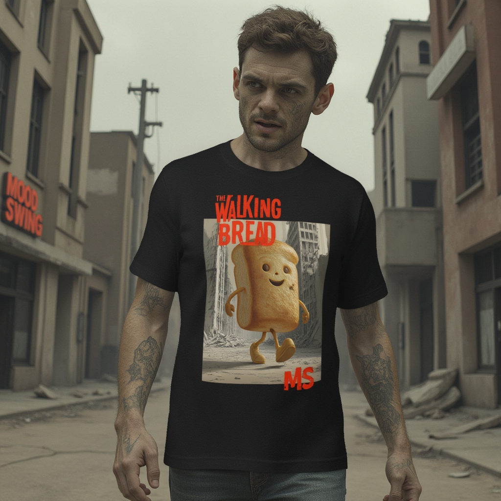 The Walking Bread Unisex t-shirt