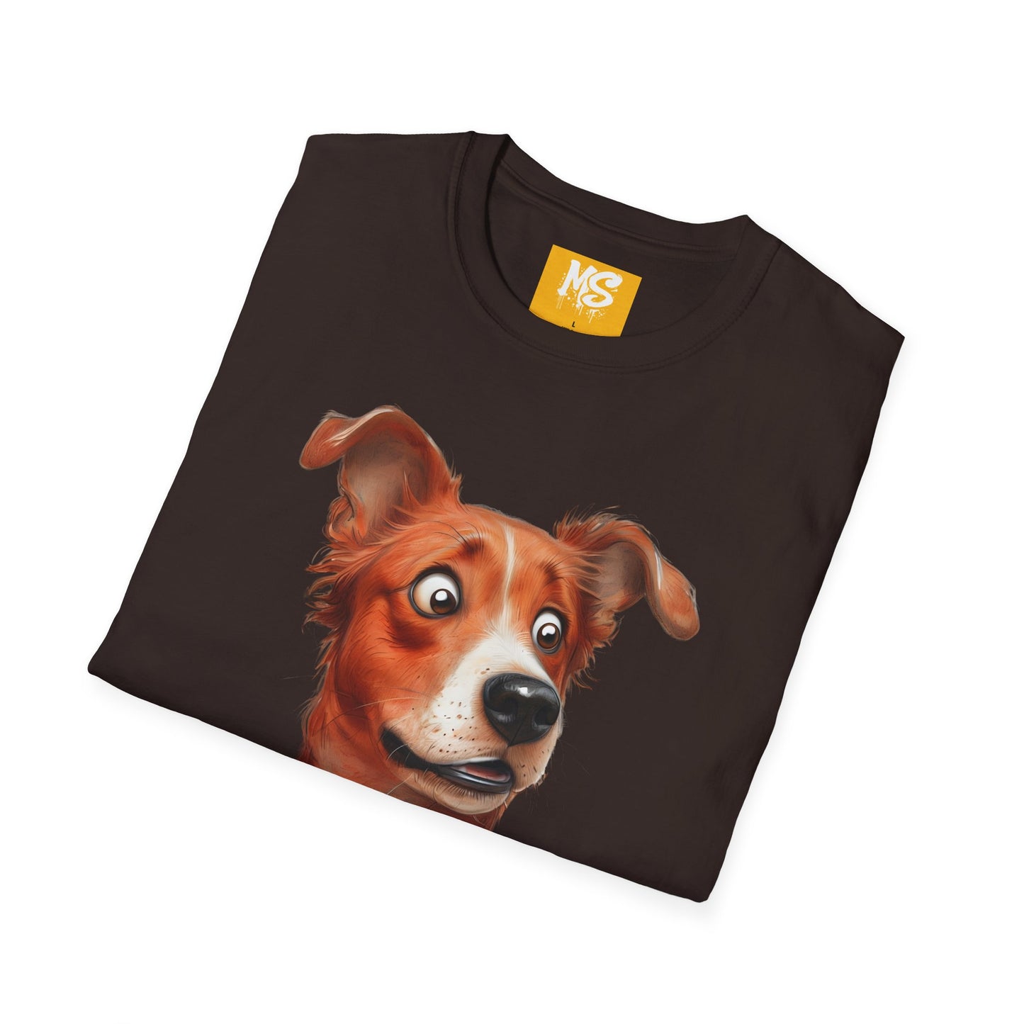 Funny Dog Graphic T-Shirt - 'UMM...' Design for Pet Lovers