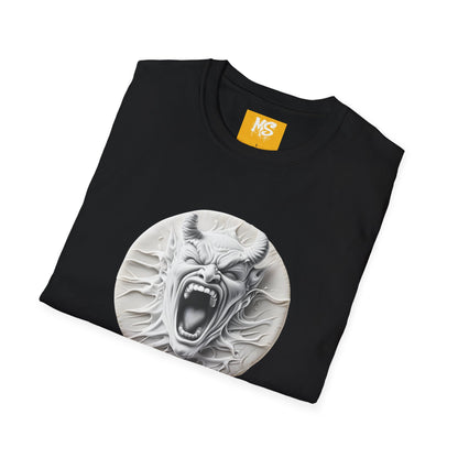 Demon wafer Unisex Graphic T-Shirt - Fierce Beast Design