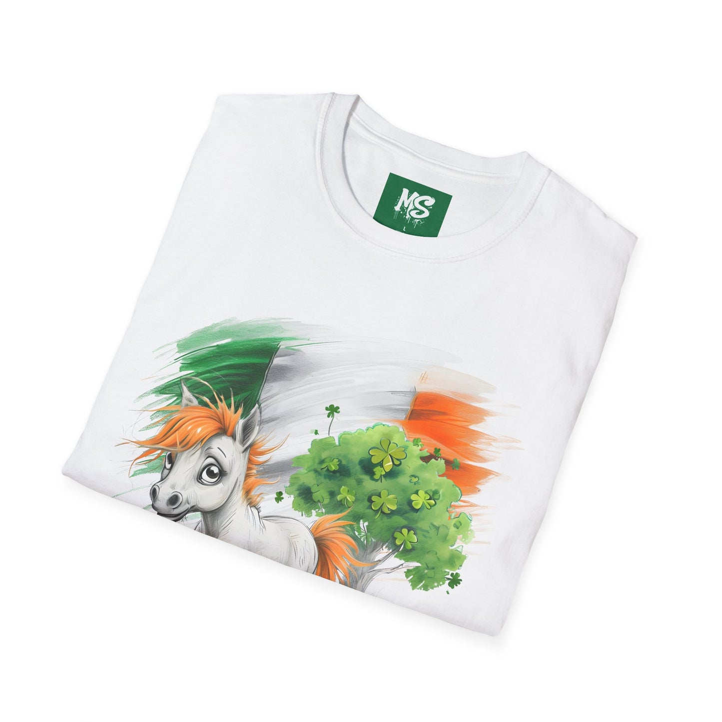 Irish Irish Pony Softstyle T-Shirt - St. Patrick's Day Apparel