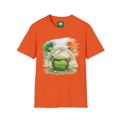 St. Patrick's Day Unisex Softstyle T-Shirt - Mood Swing Design