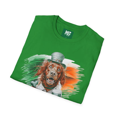 Leprechaun Dog T-Shirt for St. Patrick's Day