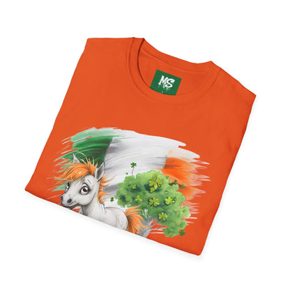 Irish Irish Pony Softstyle T-Shirt - St. Patrick's Day Apparel