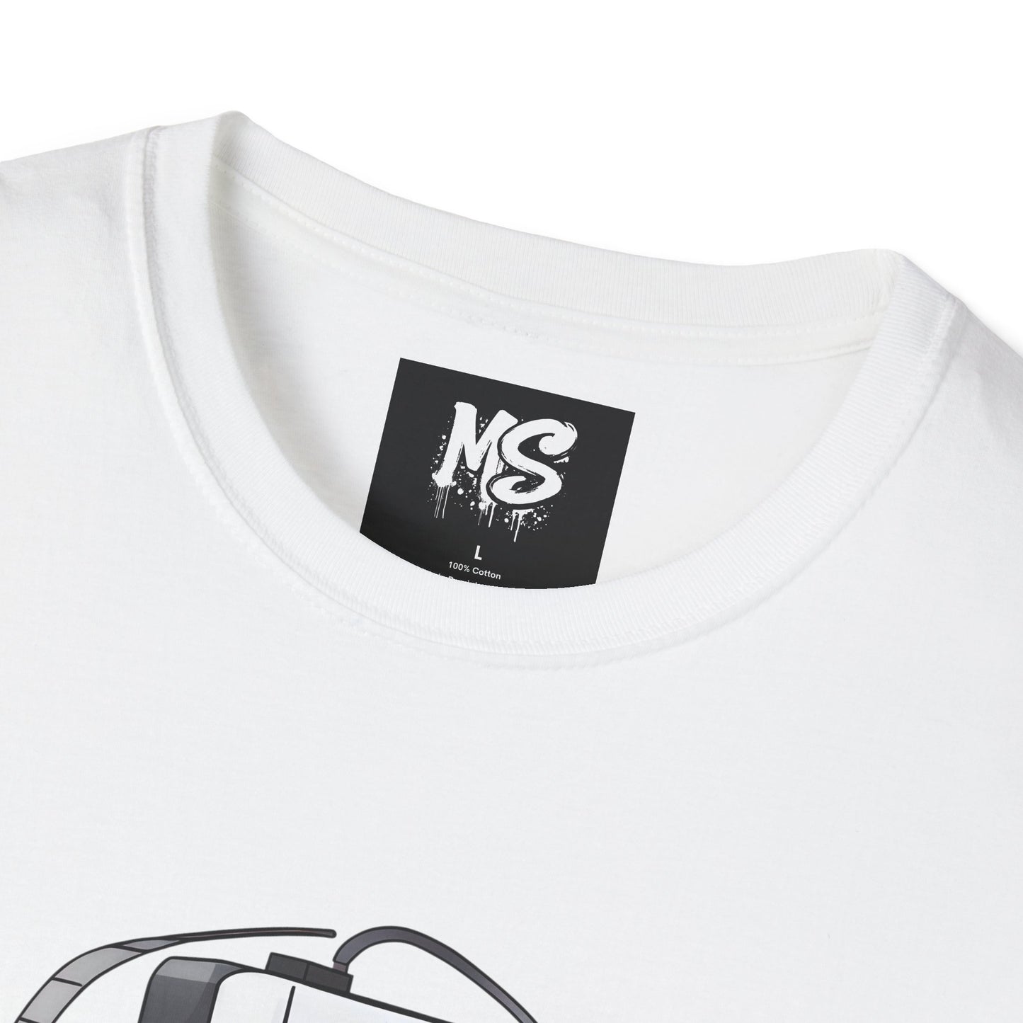 "Walkman Waves" Unisex Softstyle T-Shirt