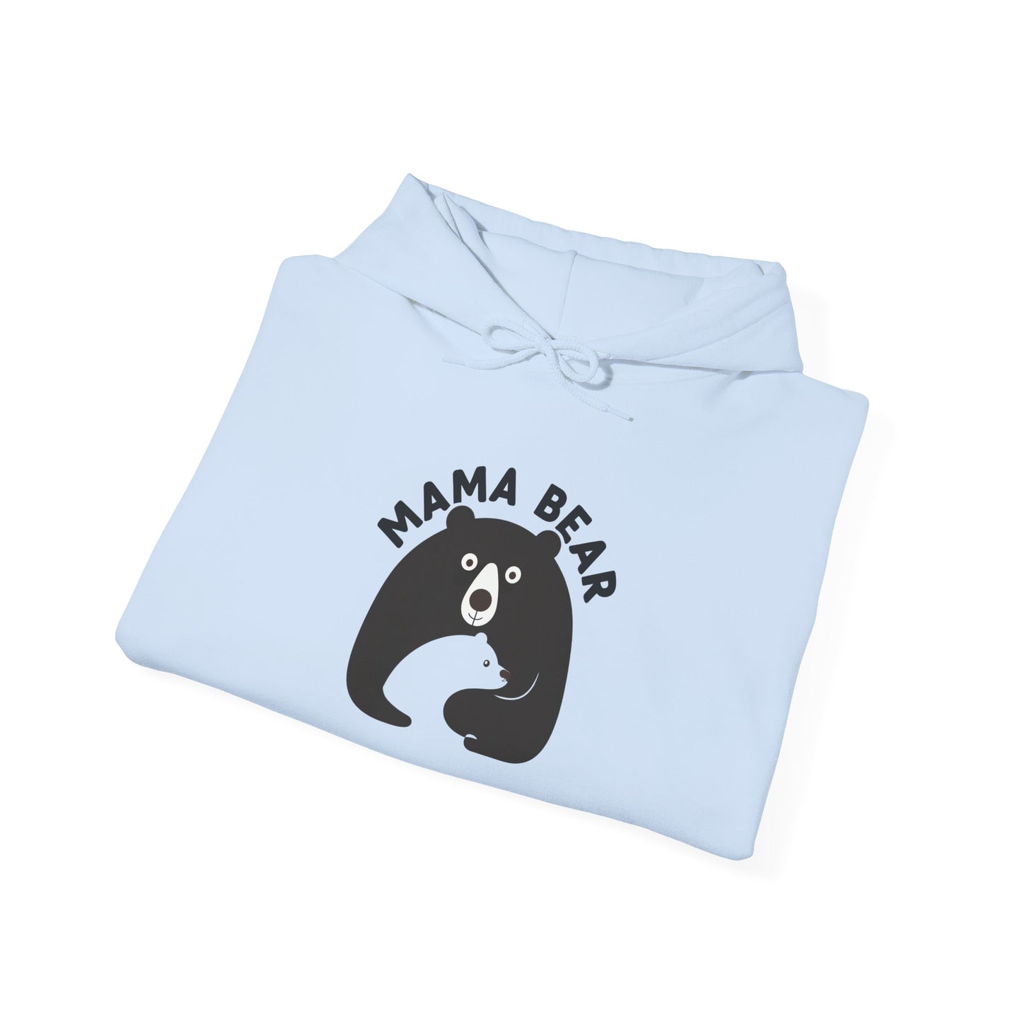 Mama Bear Unisex Heavy Blend Hooded Sweatshirt - Cozy Gift for Moms