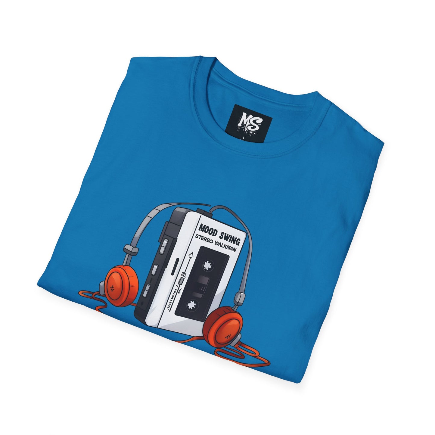 "Walkman Waves" Unisex Softstyle T-Shirt