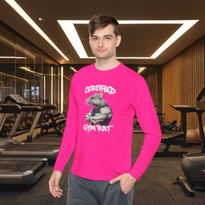 Certified Gym Rat Unisex Lightweight Long Sleeve Tee