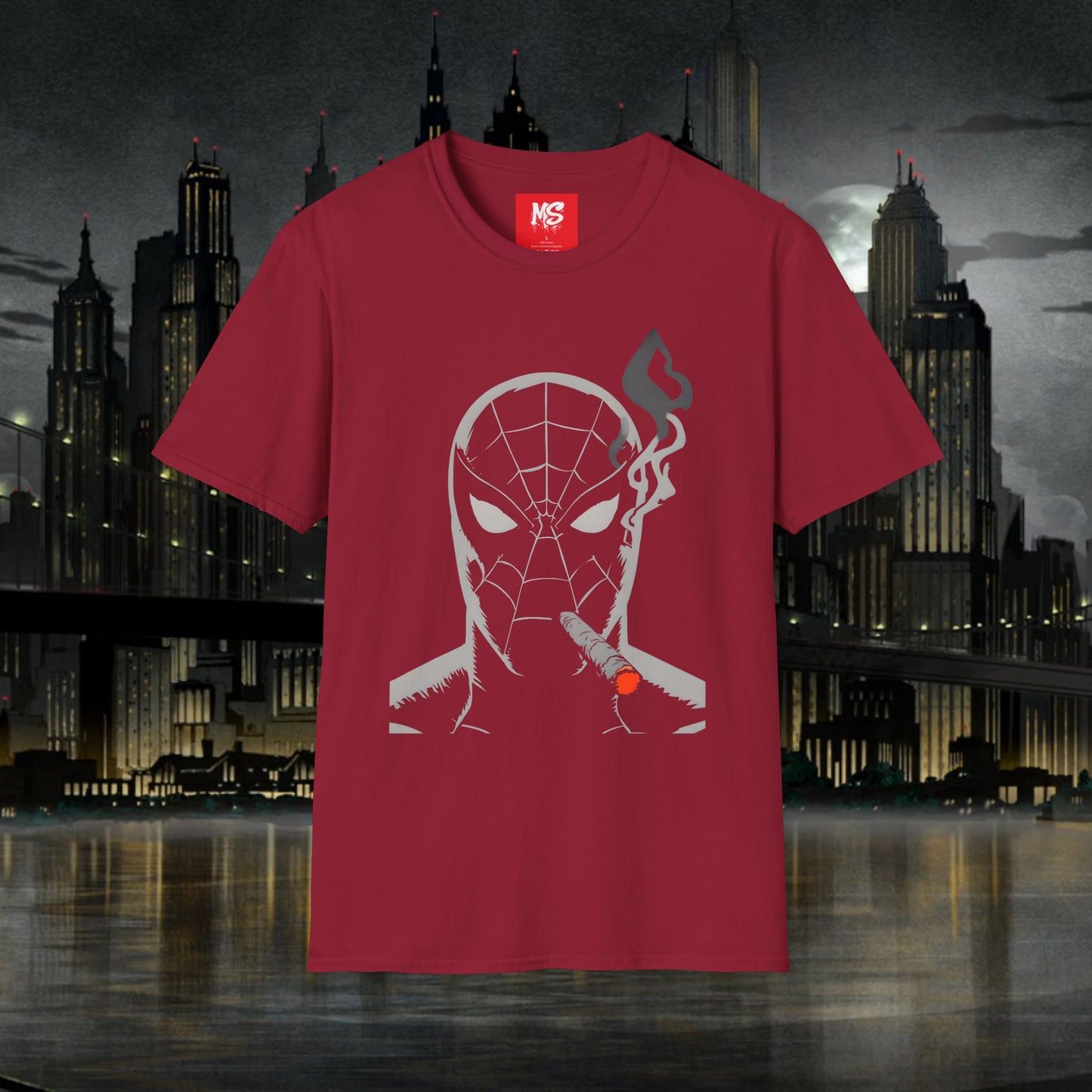 Cool Urban Graphic T-Shirt for Streetwear Lovers - Spiderman Design