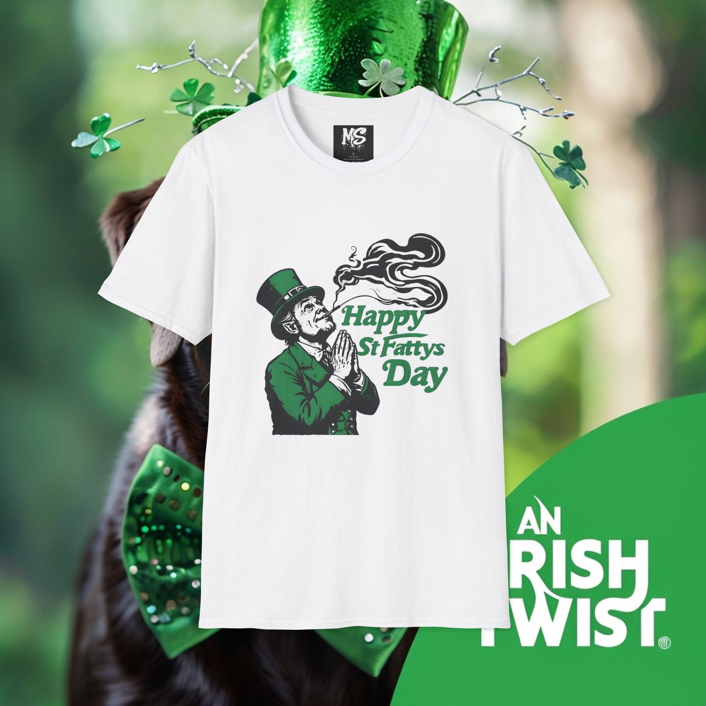 "St. Fatty" Unisex Softstyle T-Shirt