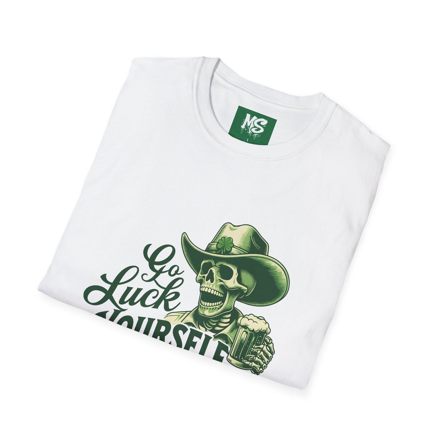 " Go Luck Yourself" Unisex Softstyle T-Shirt